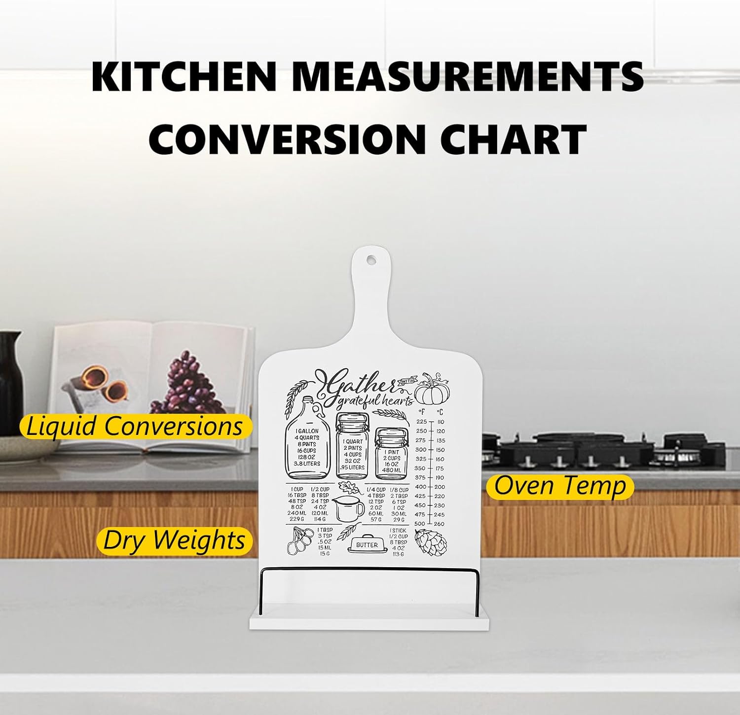 CHONIC Farmhouse Cookbook Stand