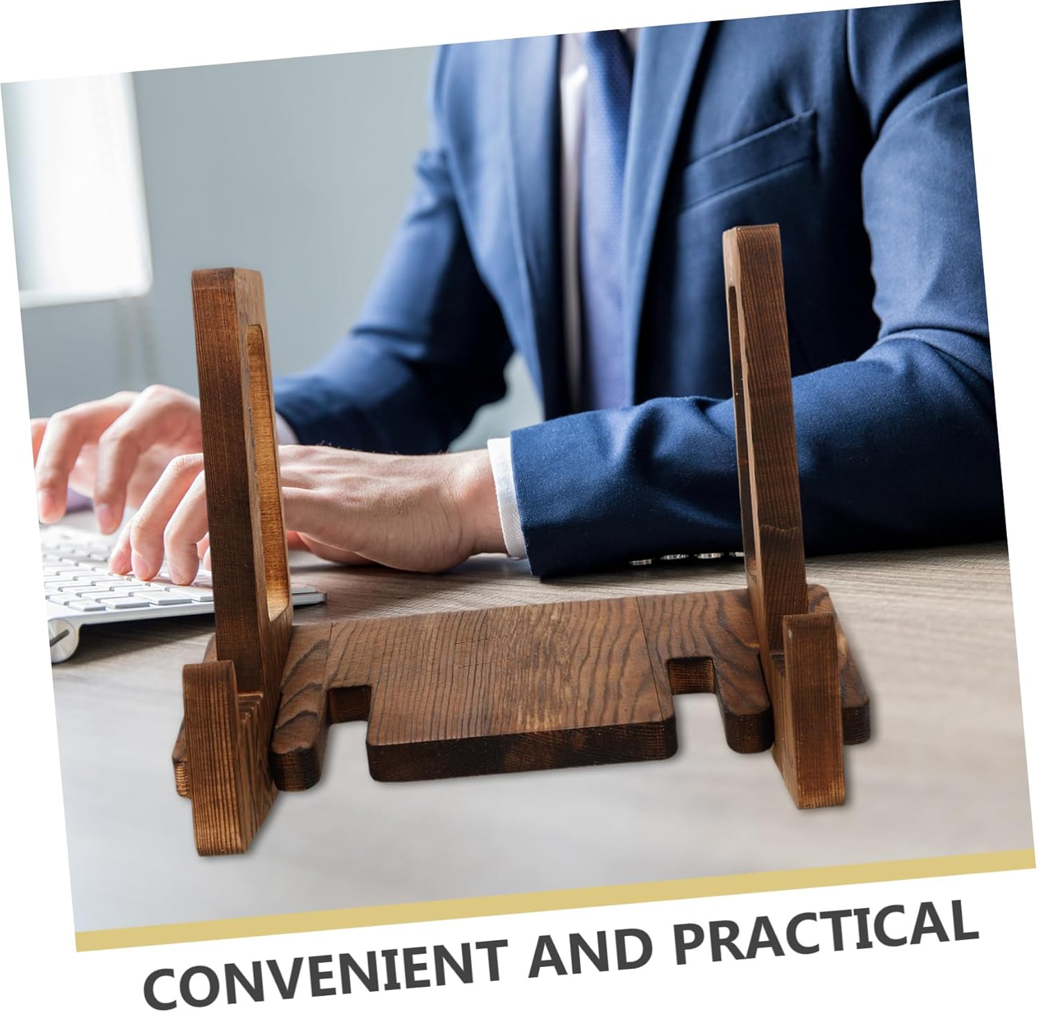 Outanaya Kitchen Desk Recipe Book Holder