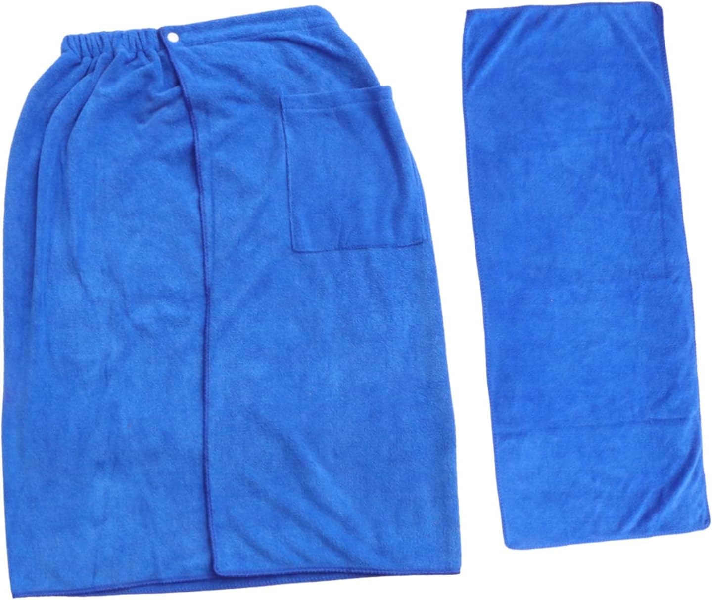 Stylish Mens Bath Robe Beach Towel Set for Adults