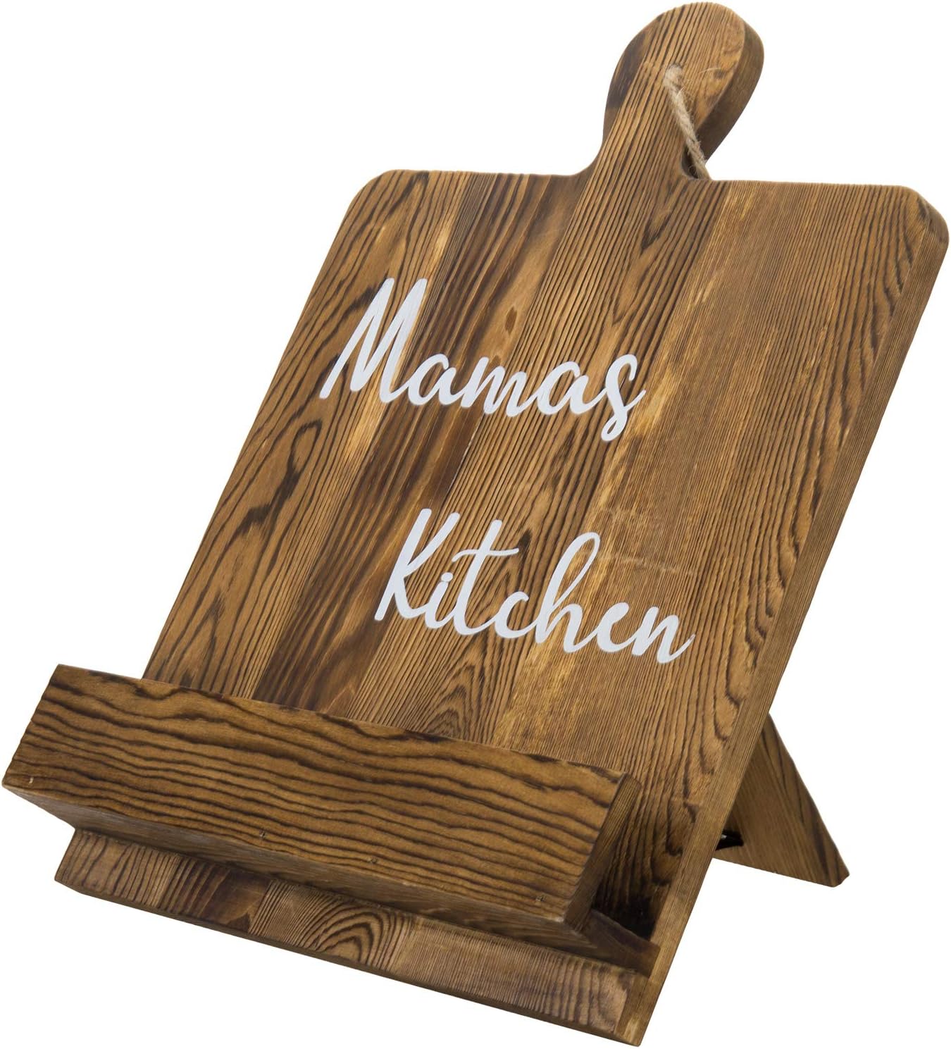 Rustic Kitchen Cookbook Stand