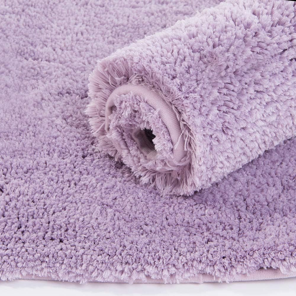 Charming Shaggy Bath Rug Set 20x32