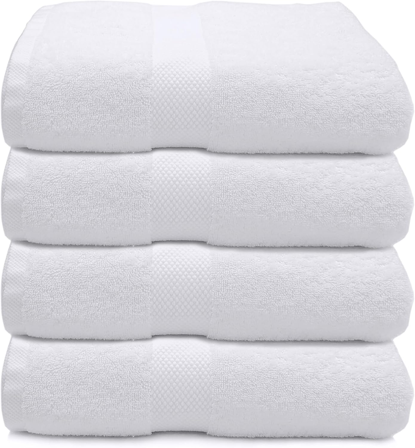 Luxury 100 Cotton Bath Towel Set - 27x54