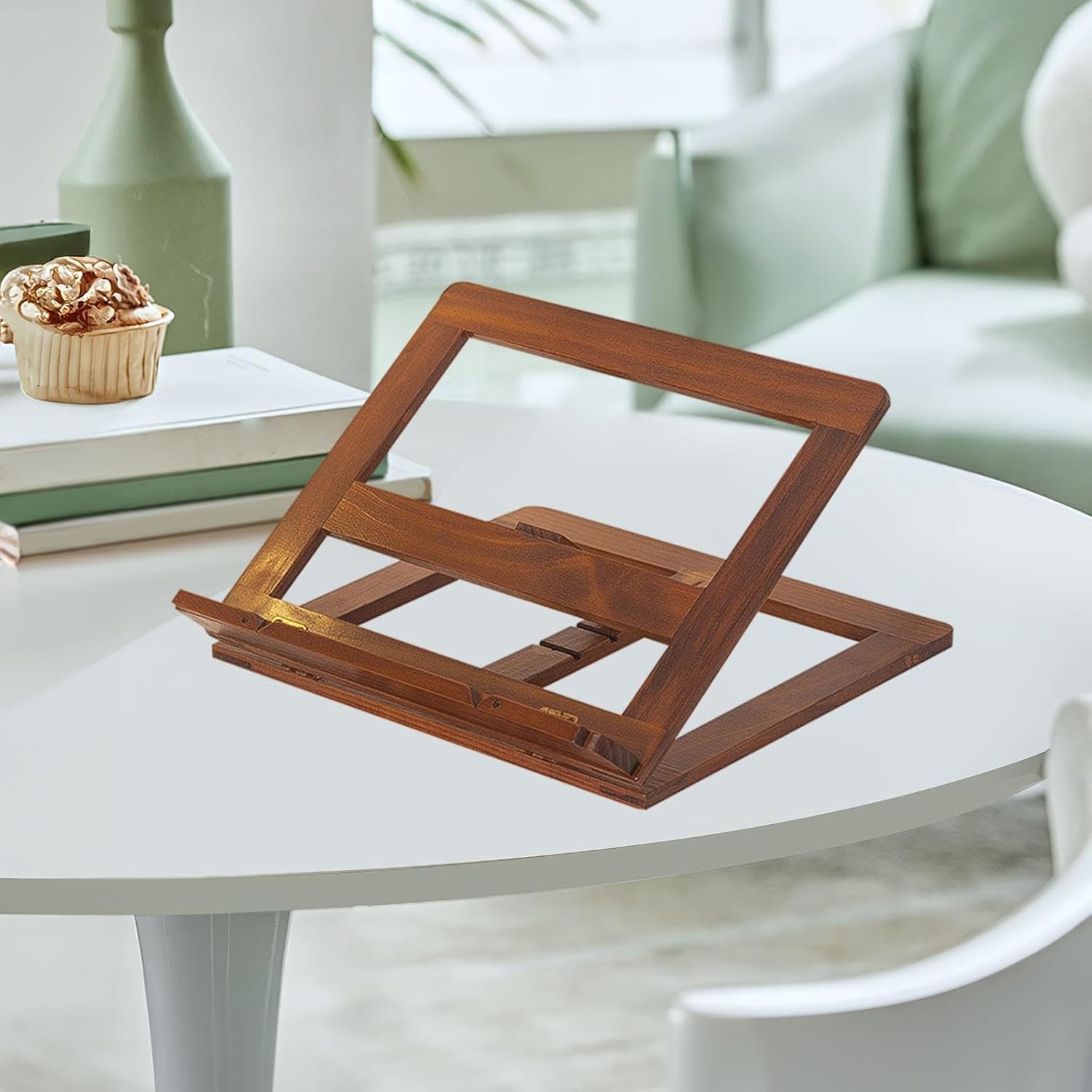 Adjustable angles multi-functional stylish book stand for avid readers and techies