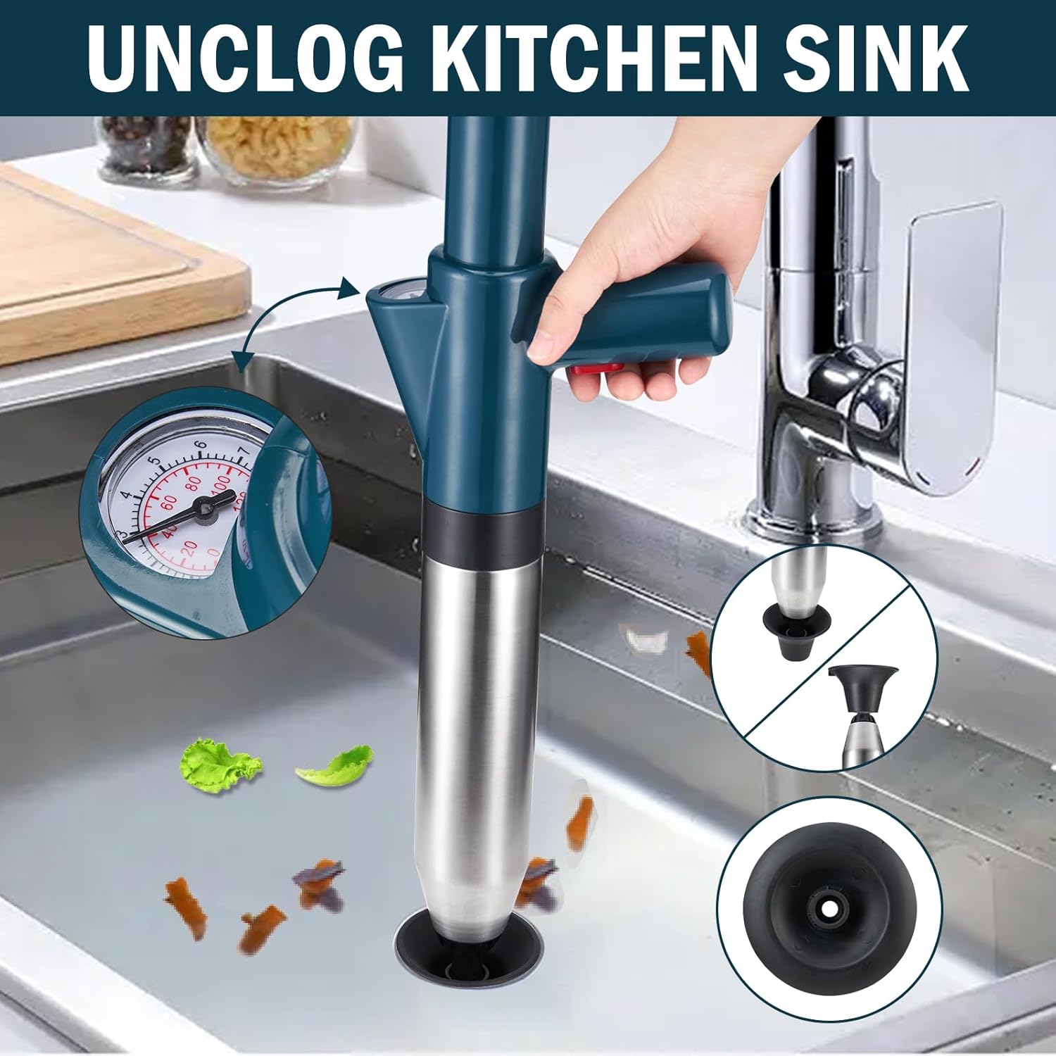ProspBegal High Pressure Toilet Plunger