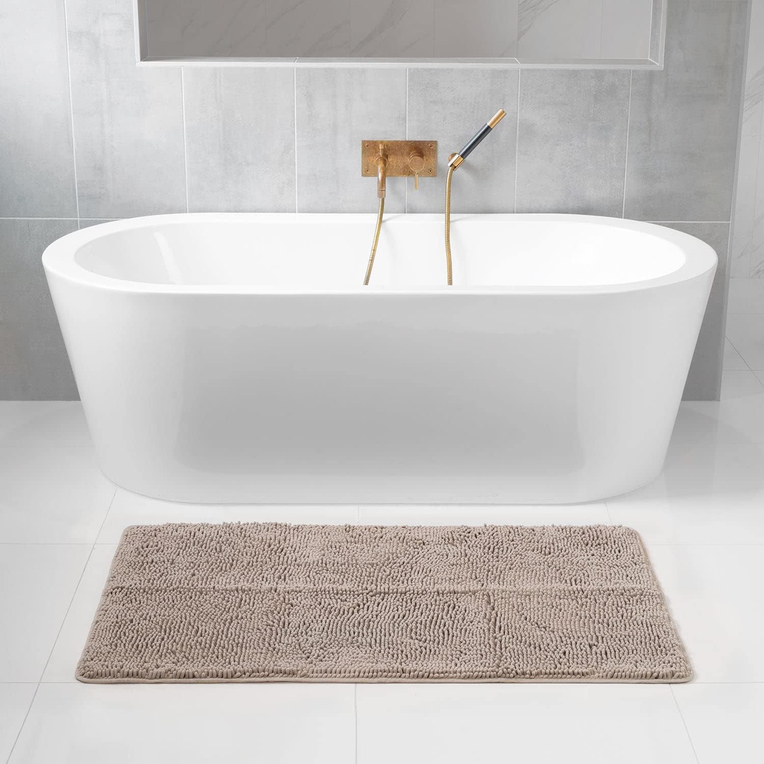 Tafts Memory Foam Bath Mat - Soft Absorbent