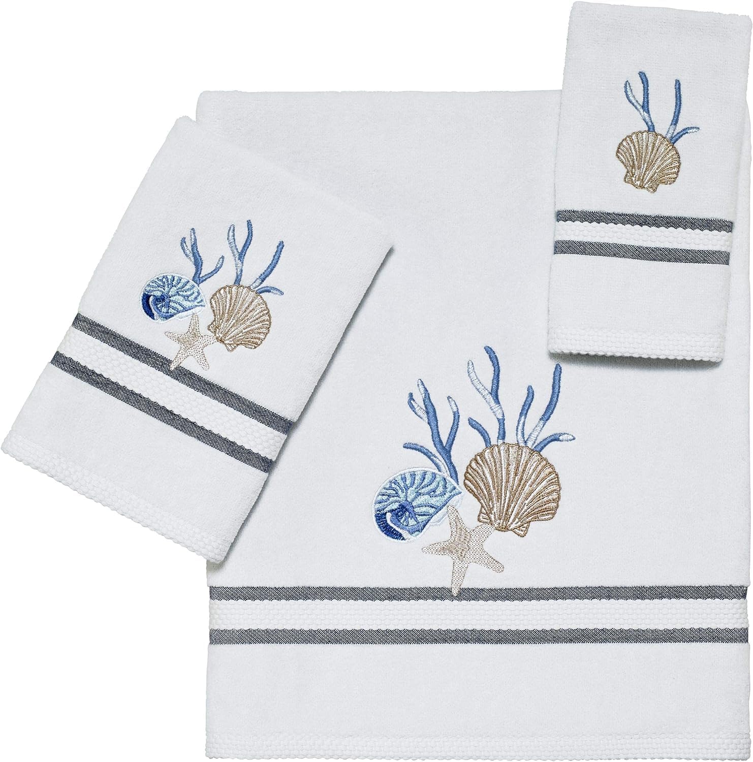 Avanti Linens - Blue Lagoon Nautically Inspired Bath Towel