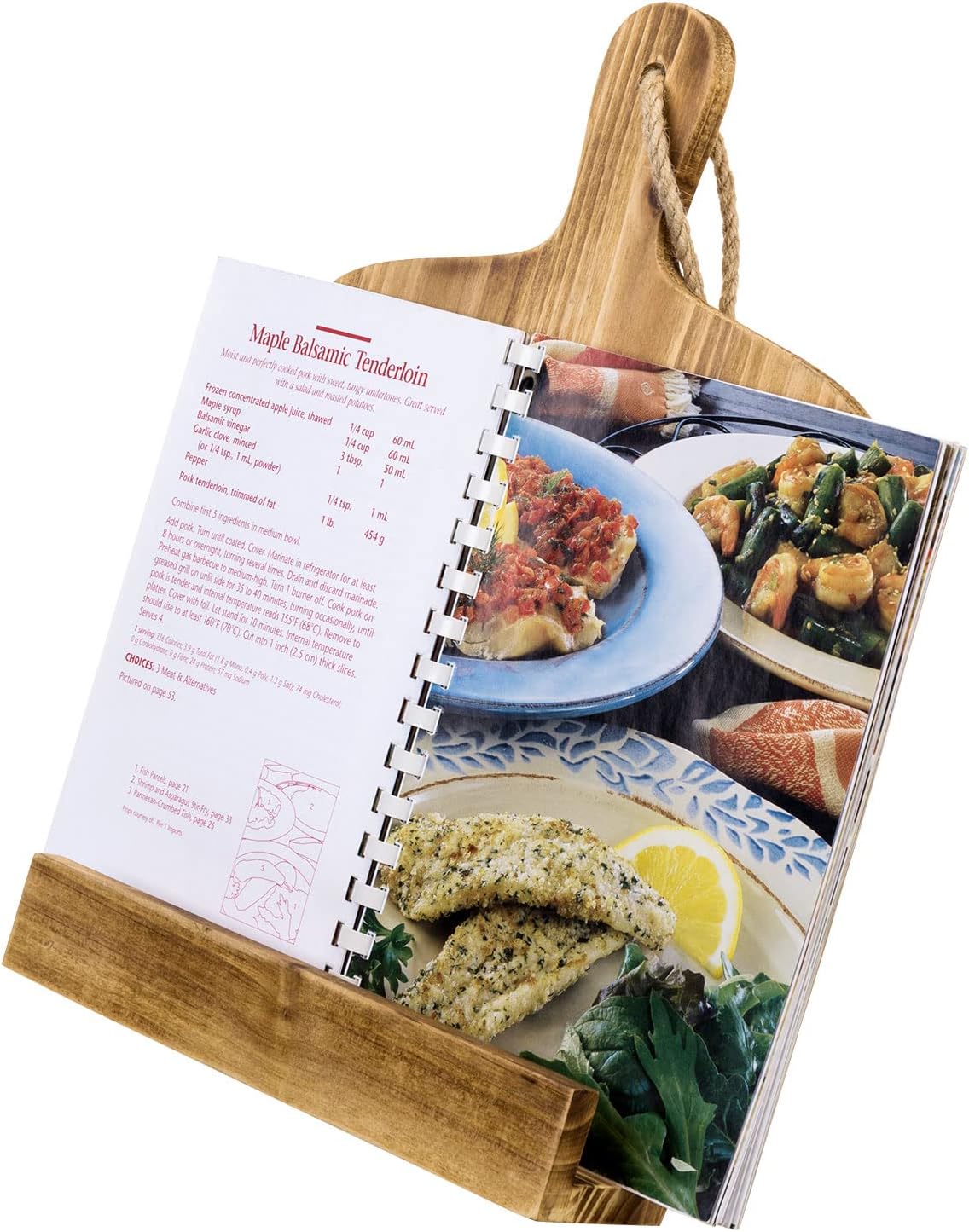 Wooden CookBook Holder Stand