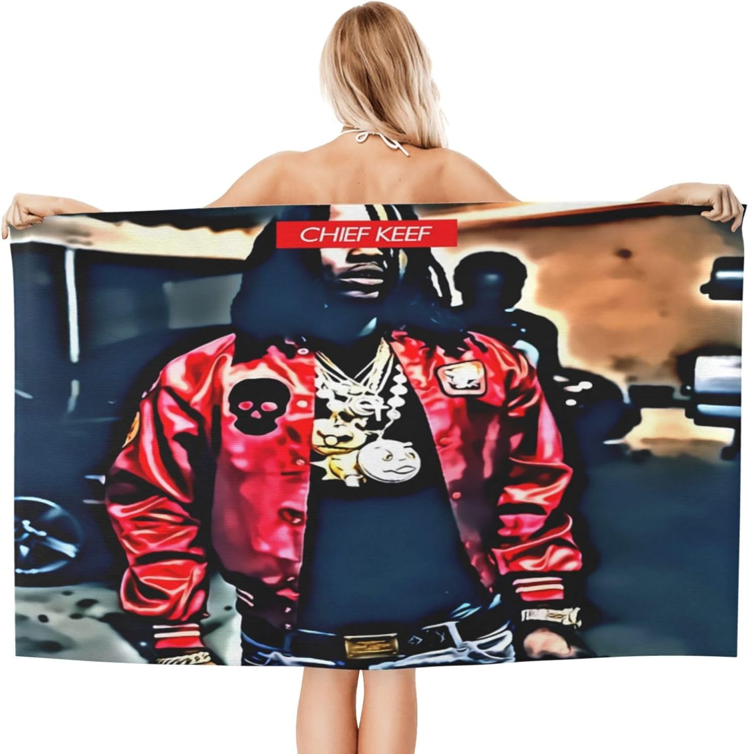 Luxury Bath Towels Quick Dry Microfiber Towel printed design