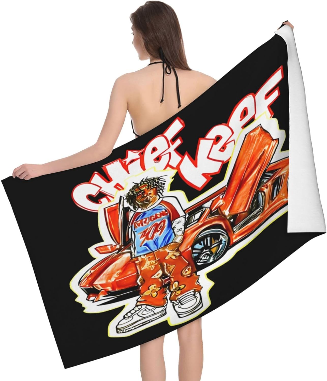 Chief Music Keef Bath Towel Quick Dry 52x32 In