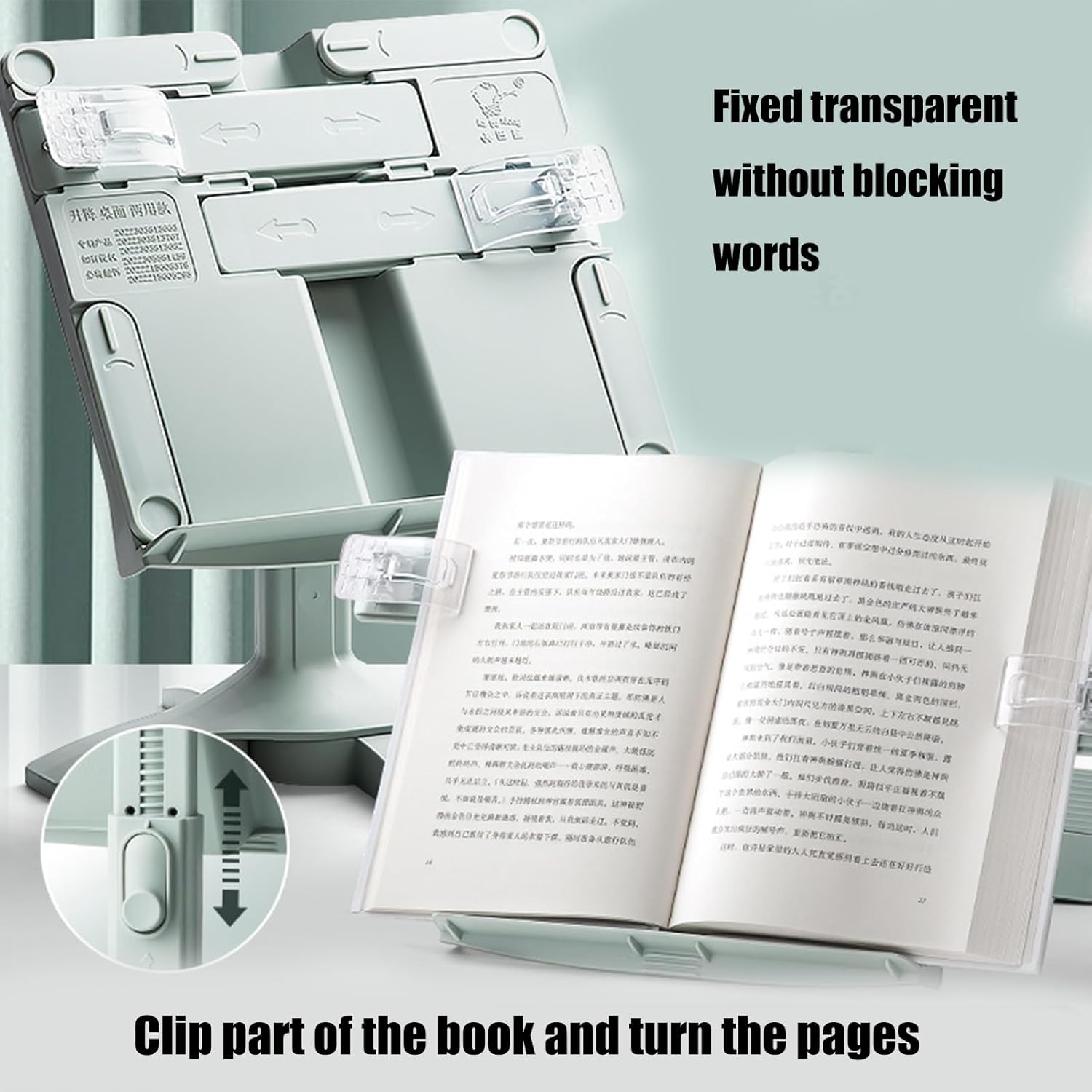 Adjustable Angle Book Stand for Reading