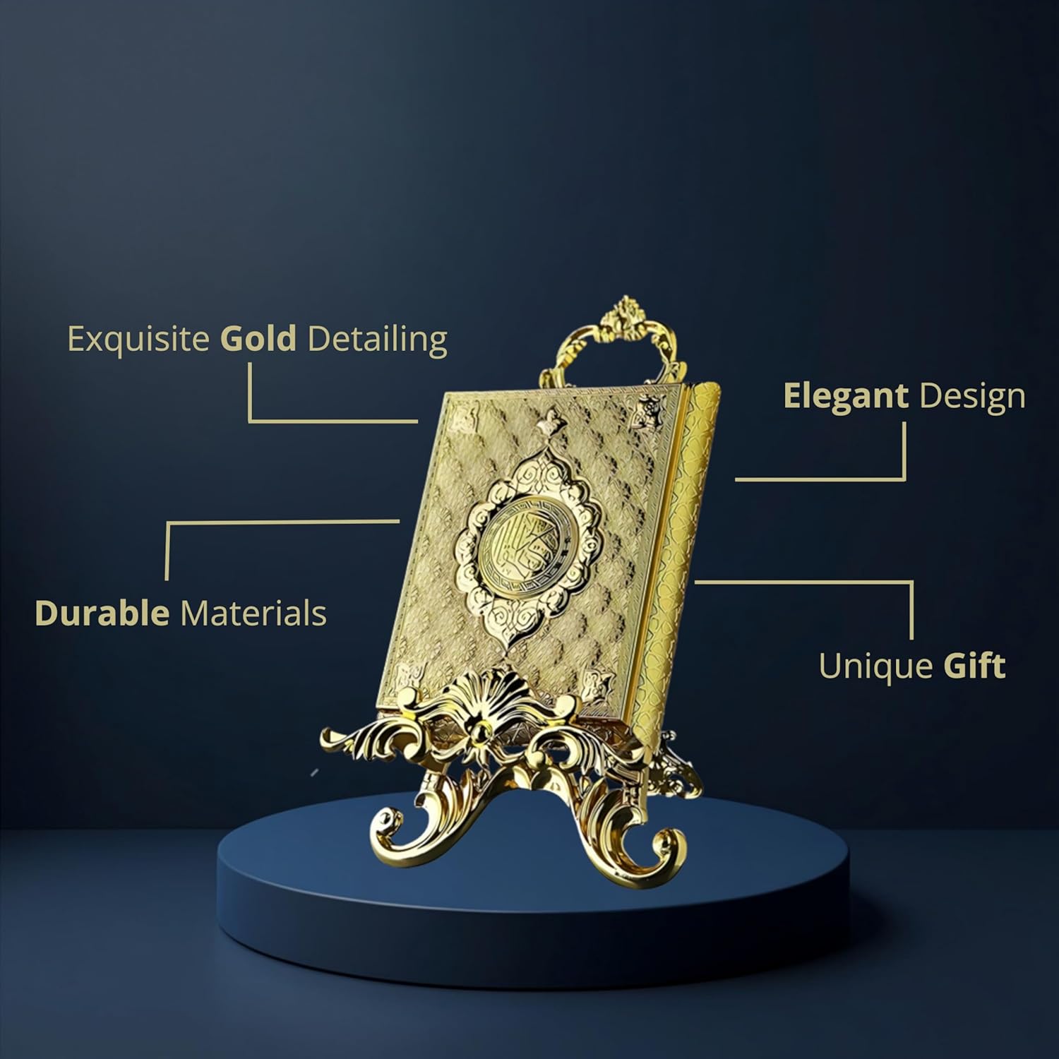LaModaHome -Stylish Quran Display Stand for Ramadan