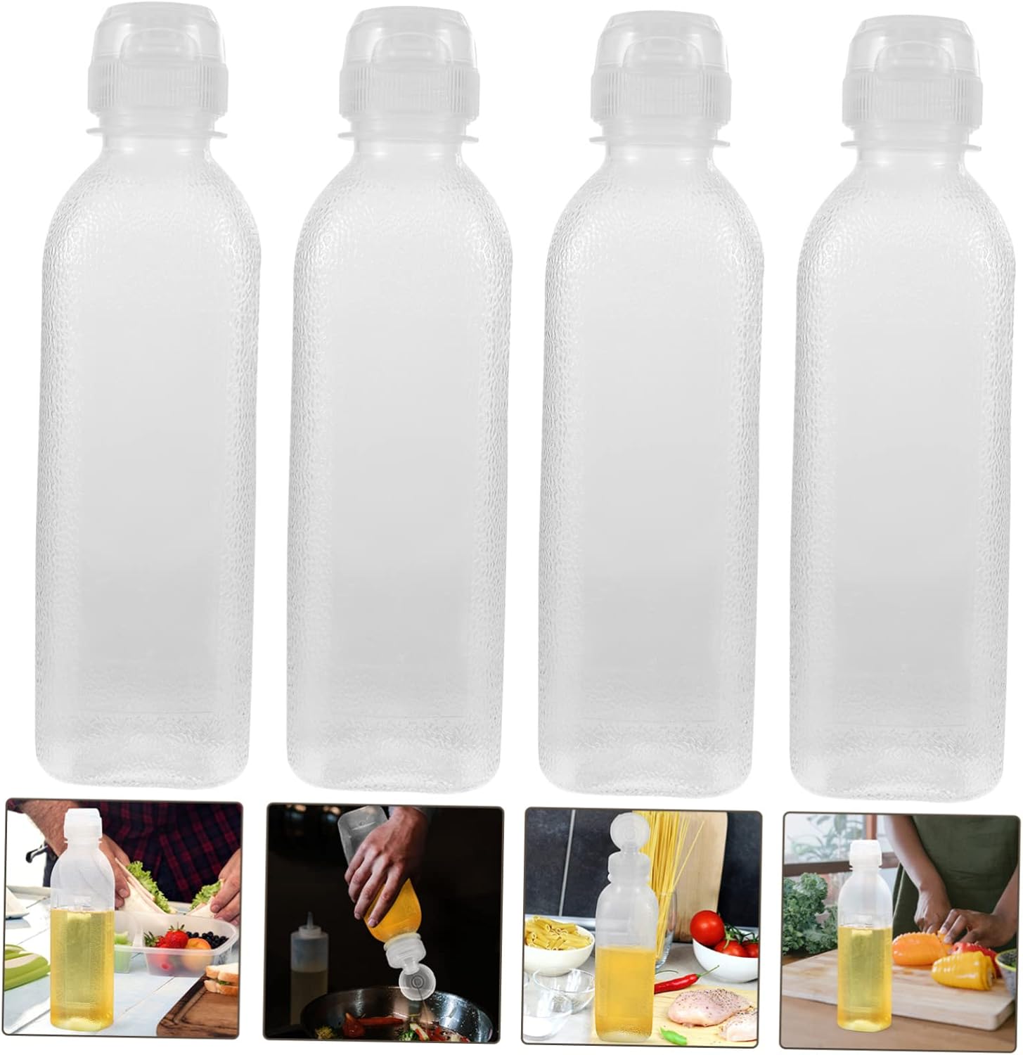 500ml Food Grade PP Oil Squeeze Bottle 1