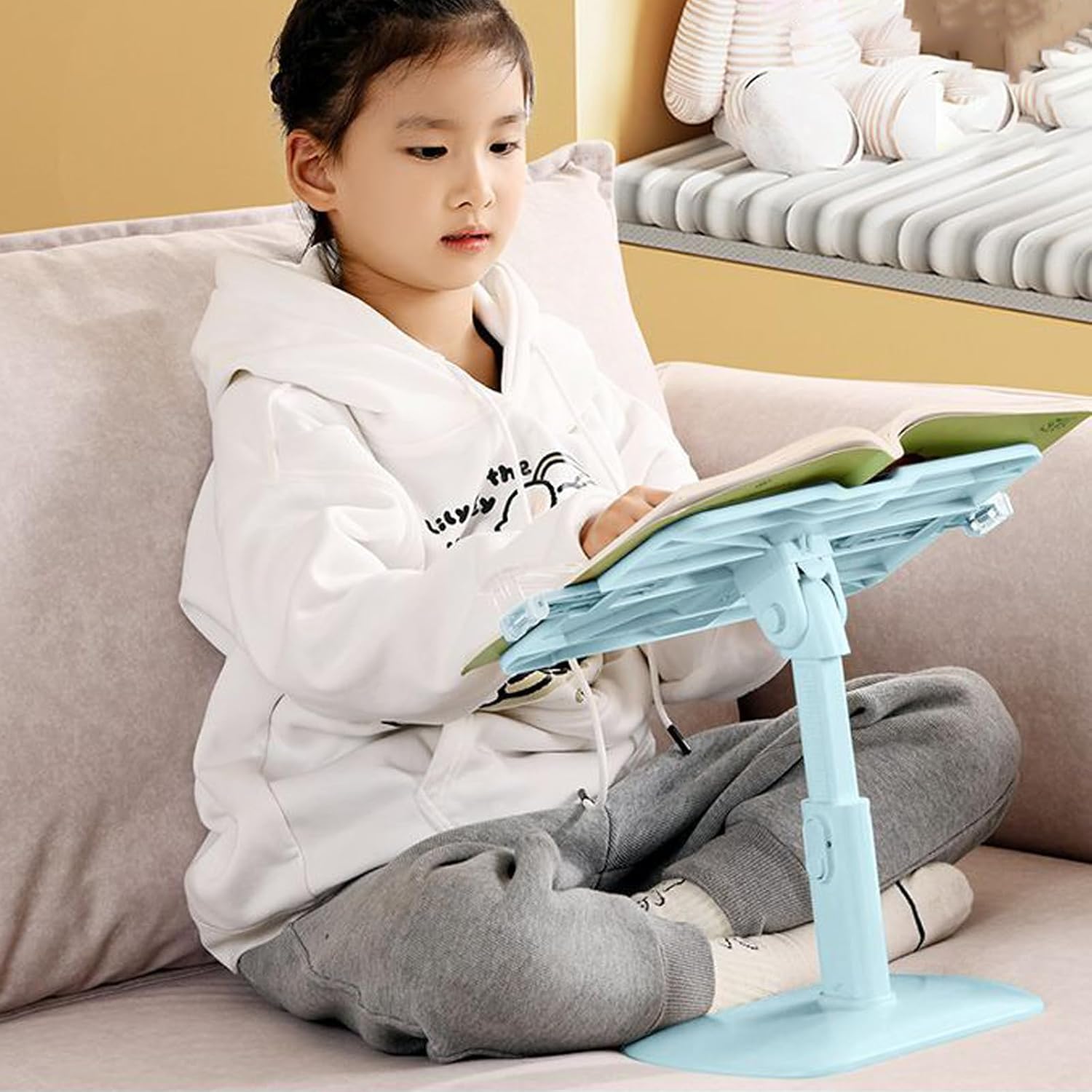 MLWSKERTY Adjustable Cookbooks Stand