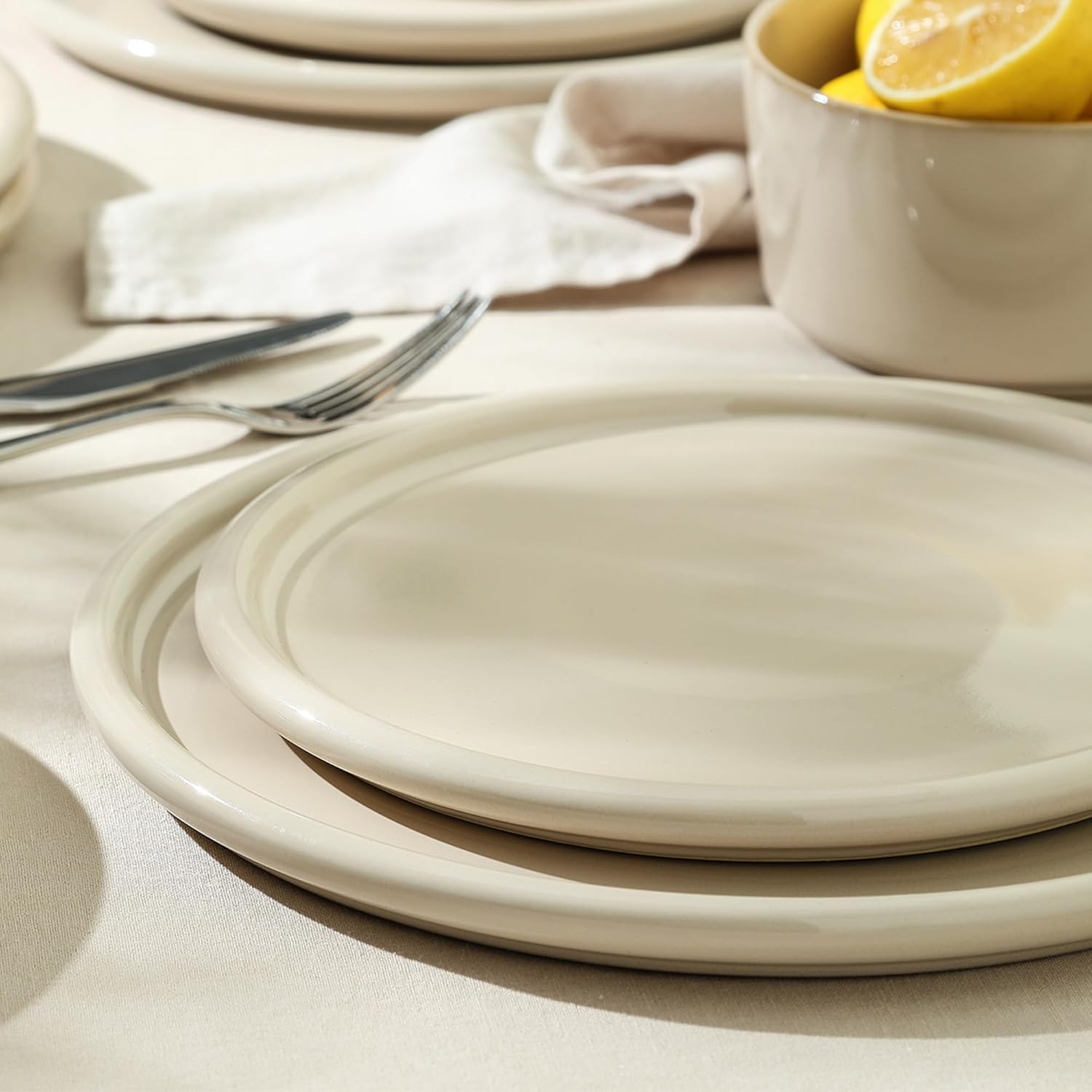 Stone Lain Eden 4-Piece Dinner Plate Set