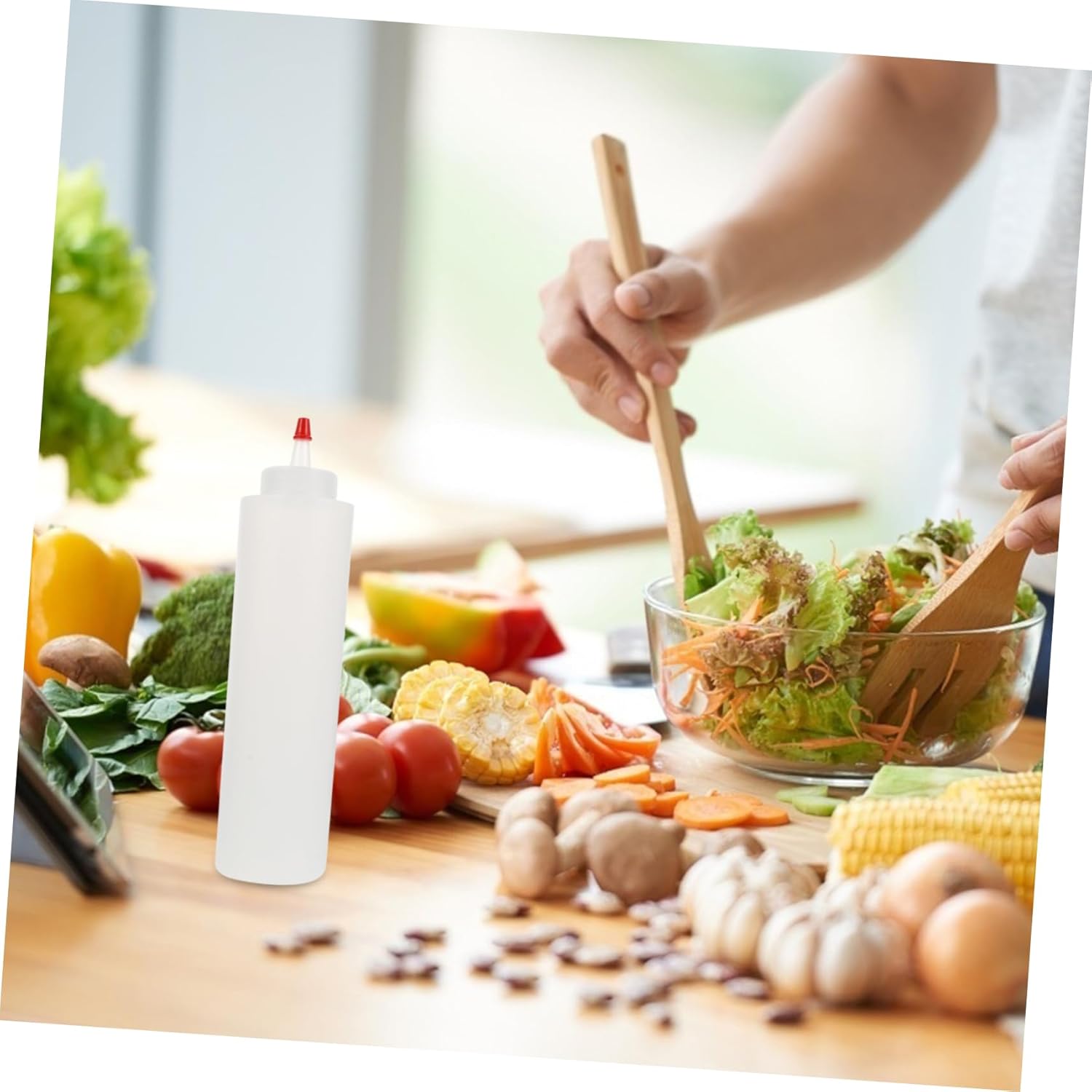 Perfect Squeeze Bottle Set by Cabilock 6 Piece