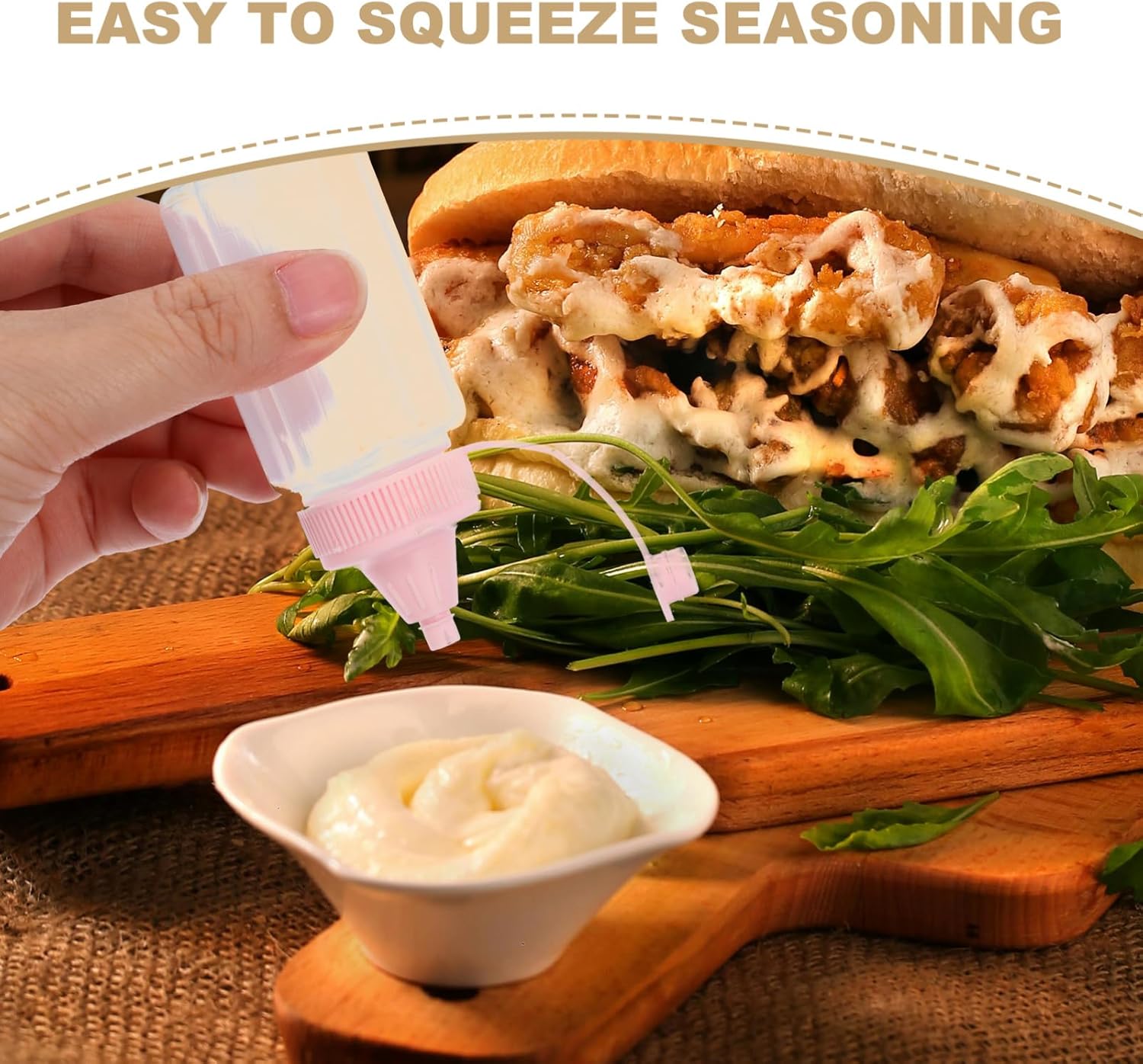 Compact Reusable Squeeze Bottles for Kitchen-S Perfect Gift