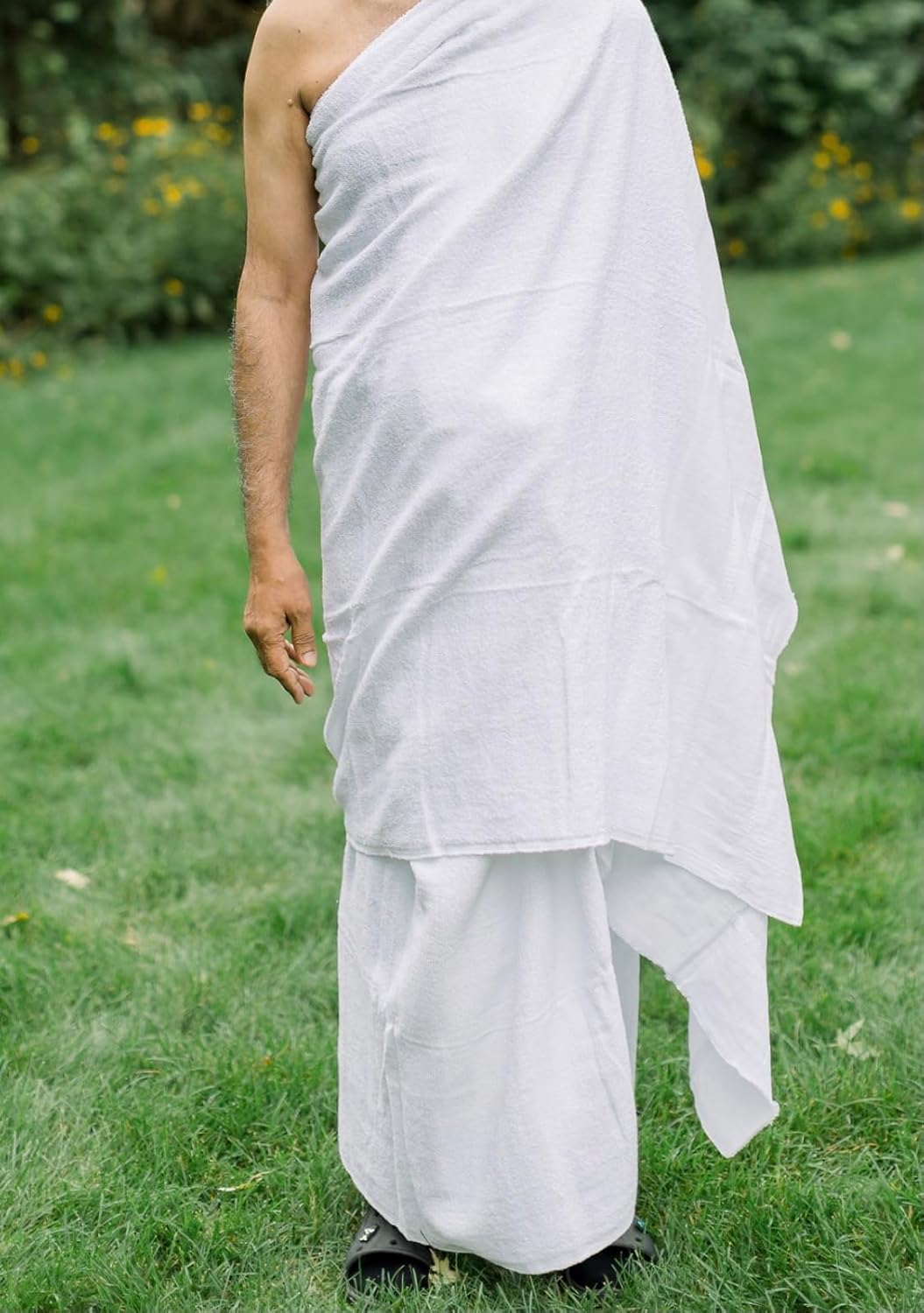 Amna Linen Ihram Towel Set for Umrah Hajj