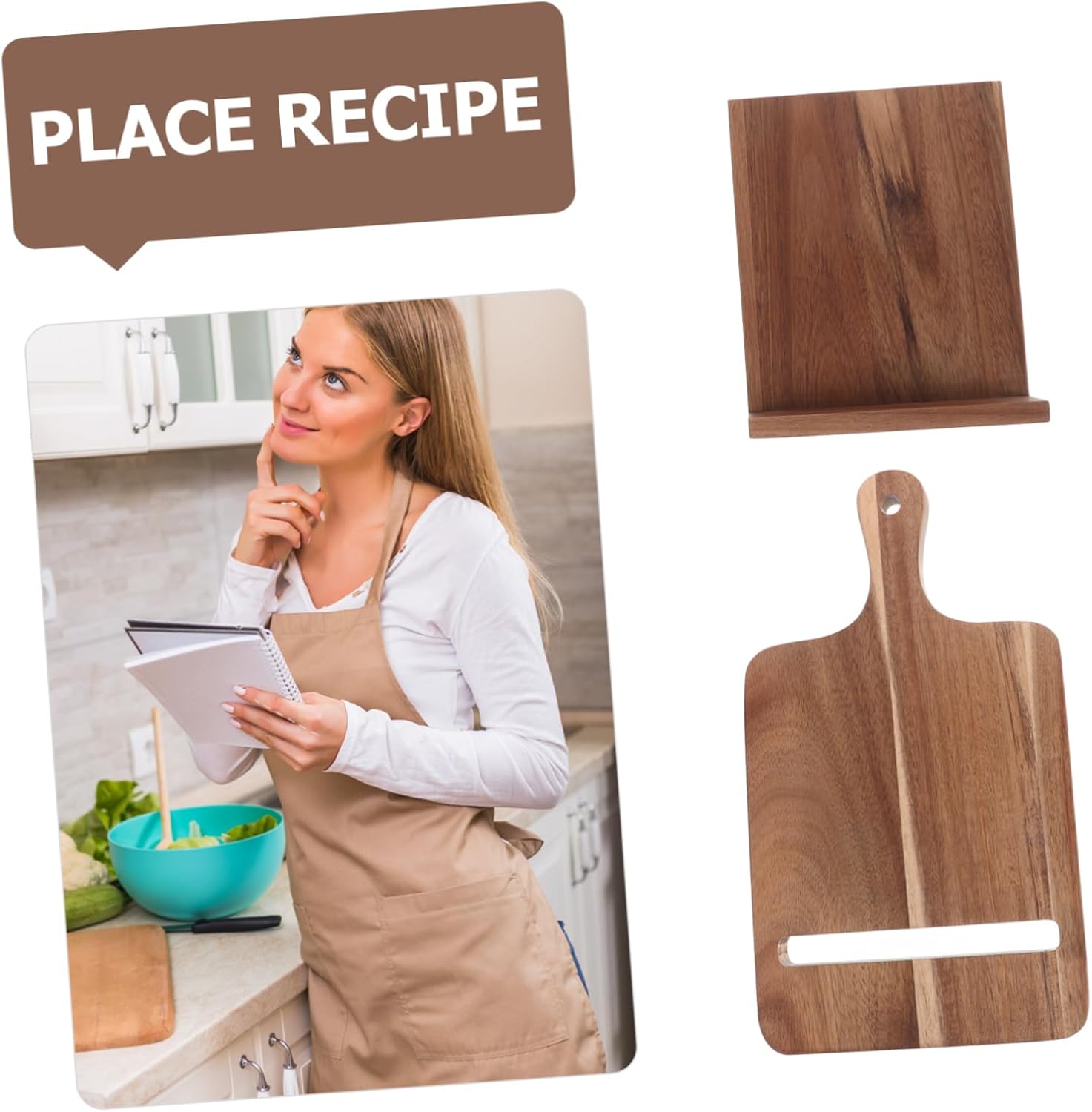 Sturdy Kitchen Countertop Menu Stand