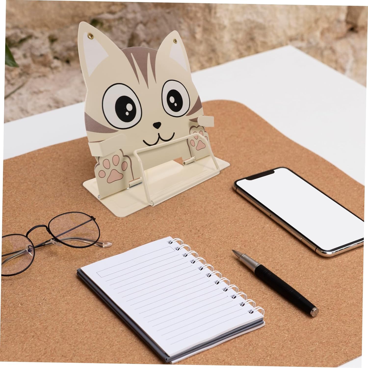 Fun Multi-Functional Kids Bookstand with Cartoon Animal Design