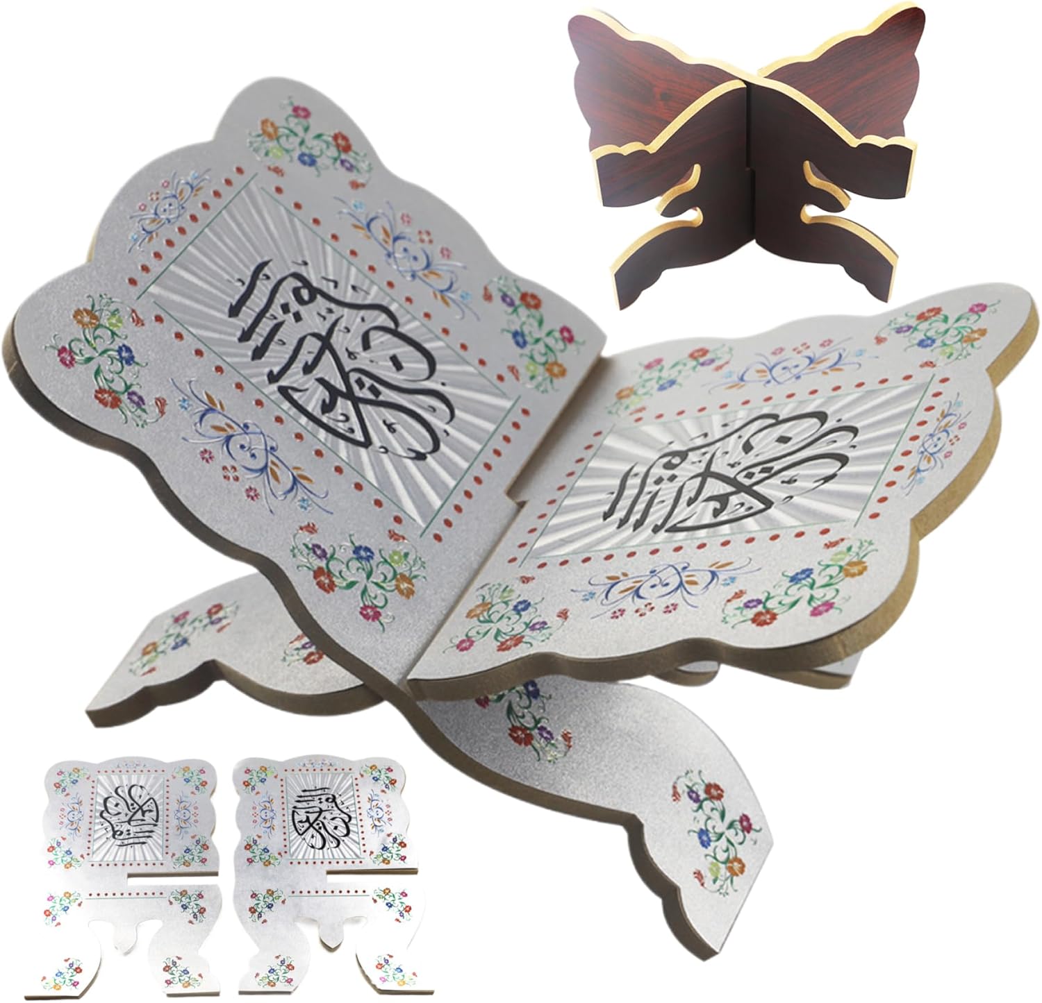 Wooden Quran Display Stand for Gurban Festival and Eid