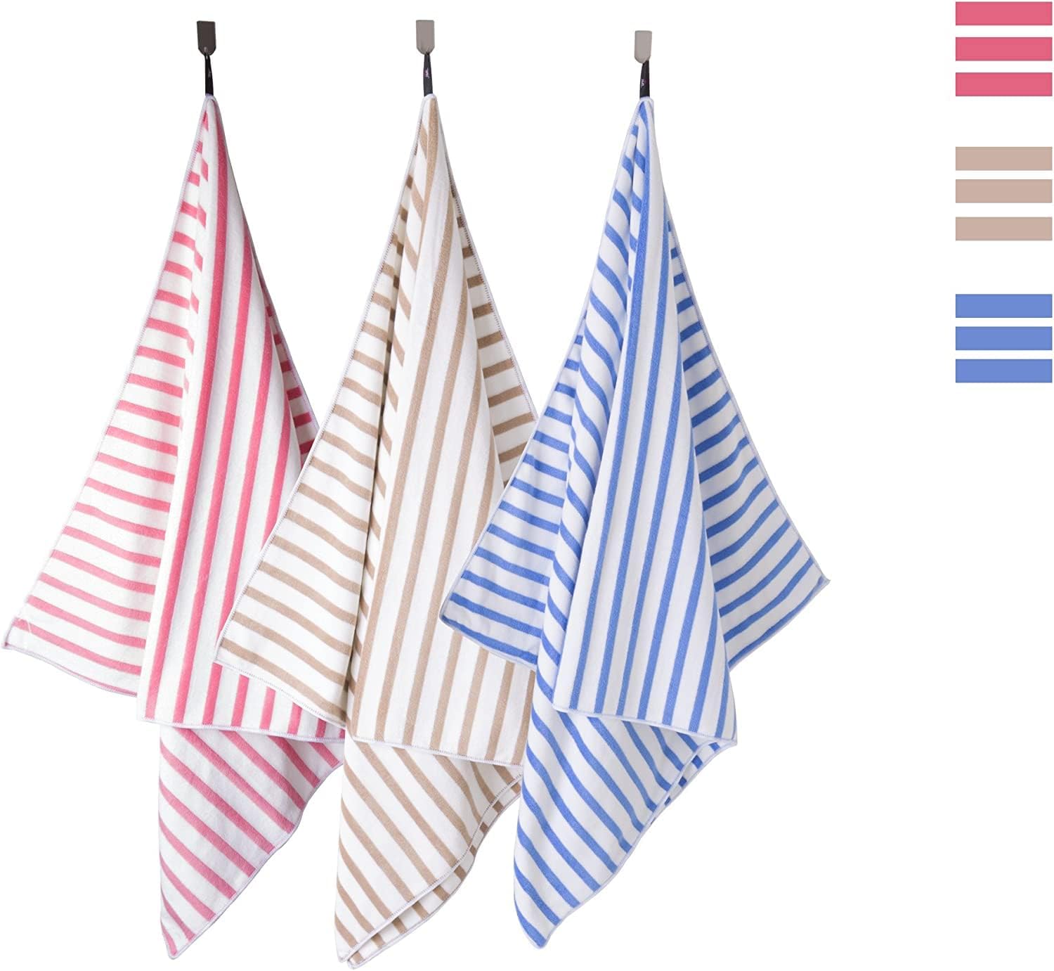 ULTIMATELY ABSORBENT ULTRA SOFT 4-Pack Microfiber Bath Towels