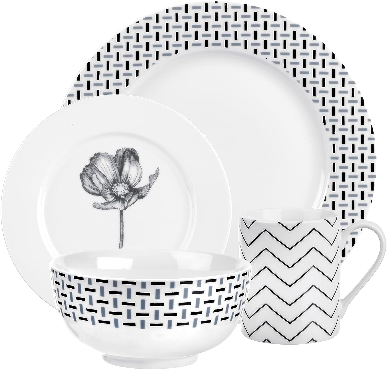 Portmeirion Home Stella 16-Piece Dinner Set