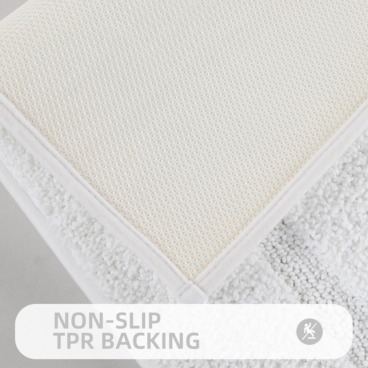 ZOESIOER 2-Piece Bathroom Rug Set