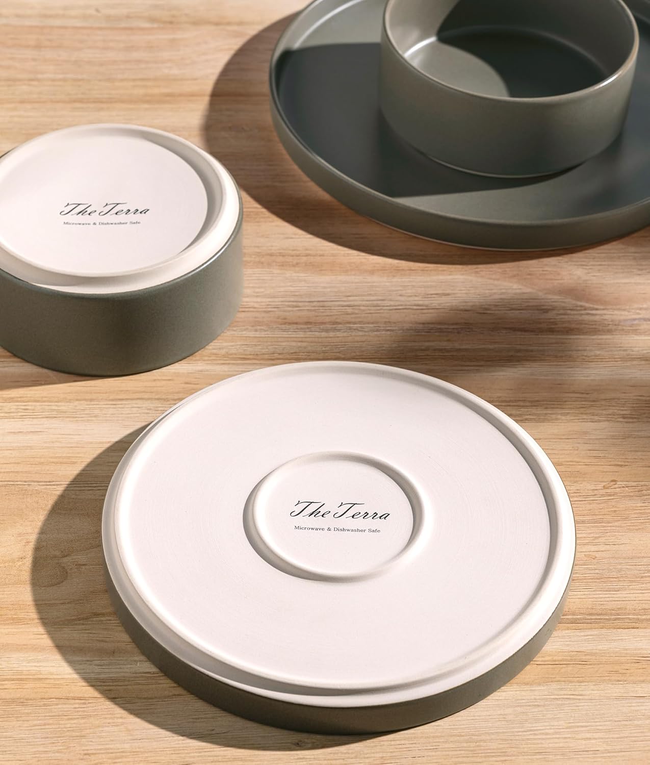Terra Handmade Ceramic Dinnerware Set for 4