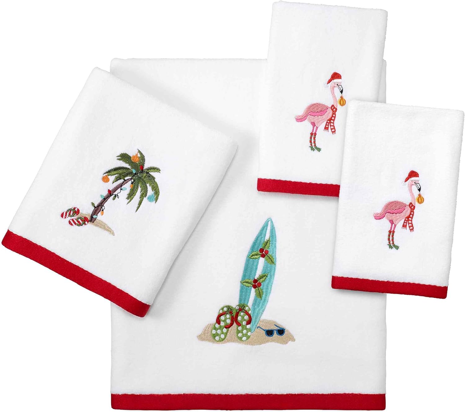 Bath Time Made Cozy Avanti Linens Soft Cotton Velour Towels Set of 2