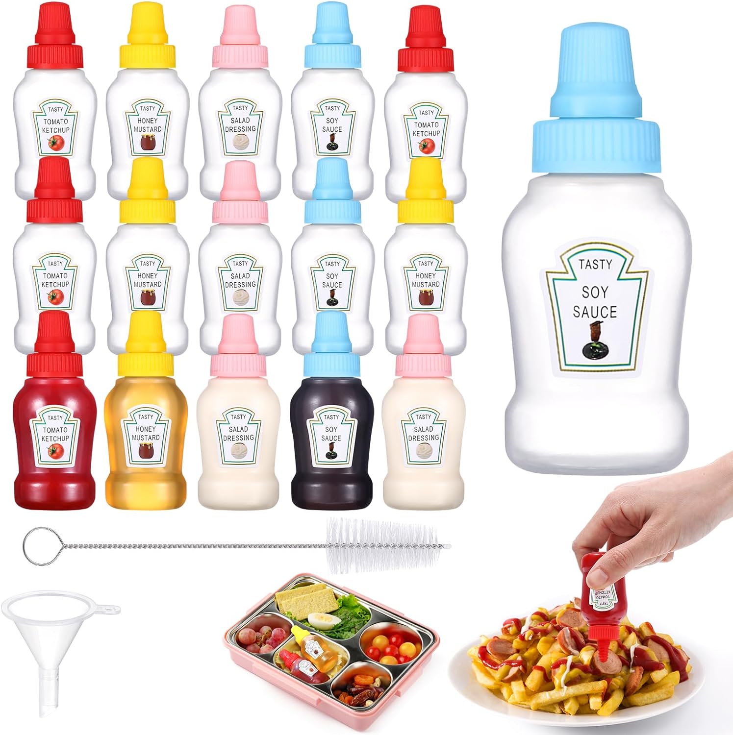 Perfect Mini Ketchup Bottles Extra Space