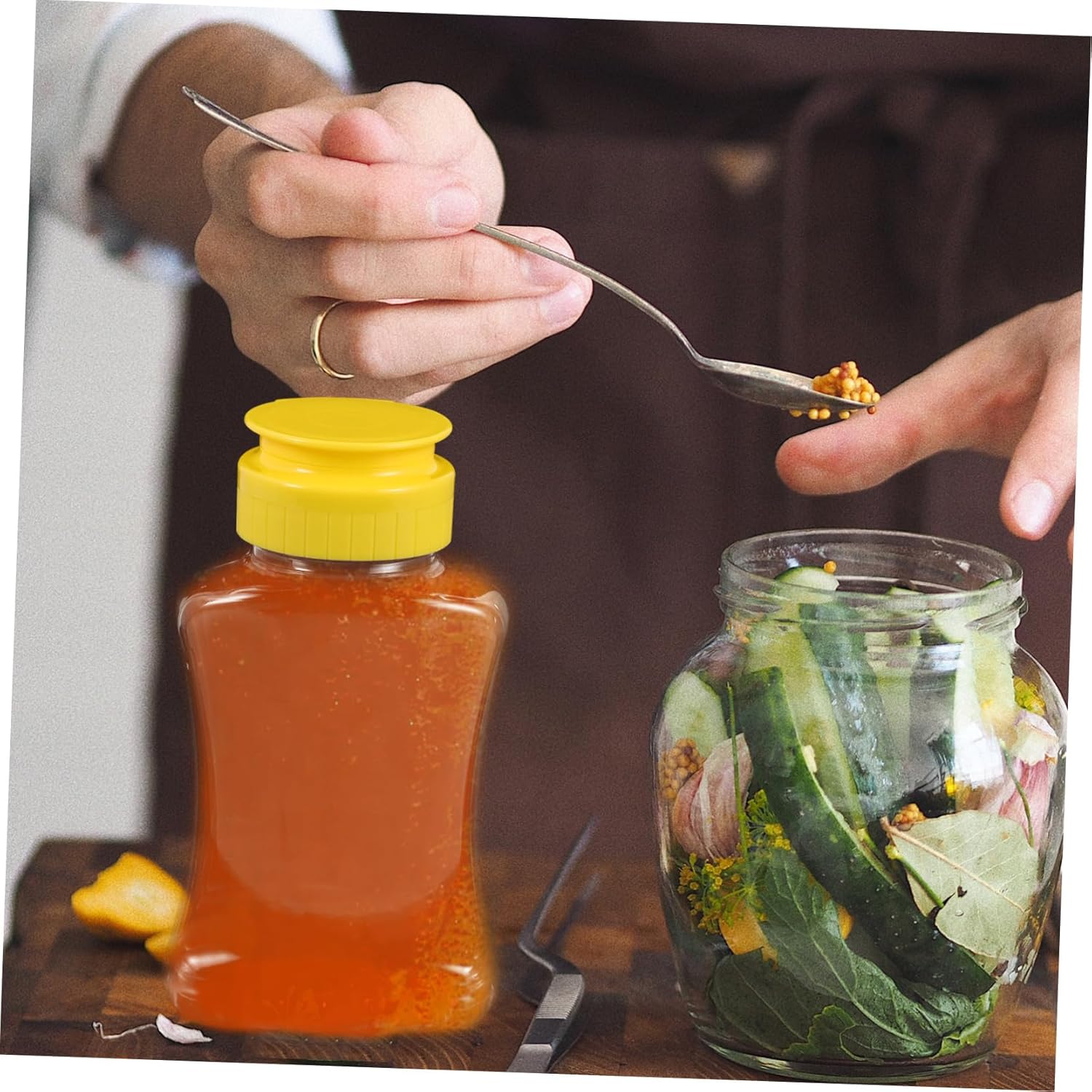 Condiment Squeeze Set 180ml Easy to Use