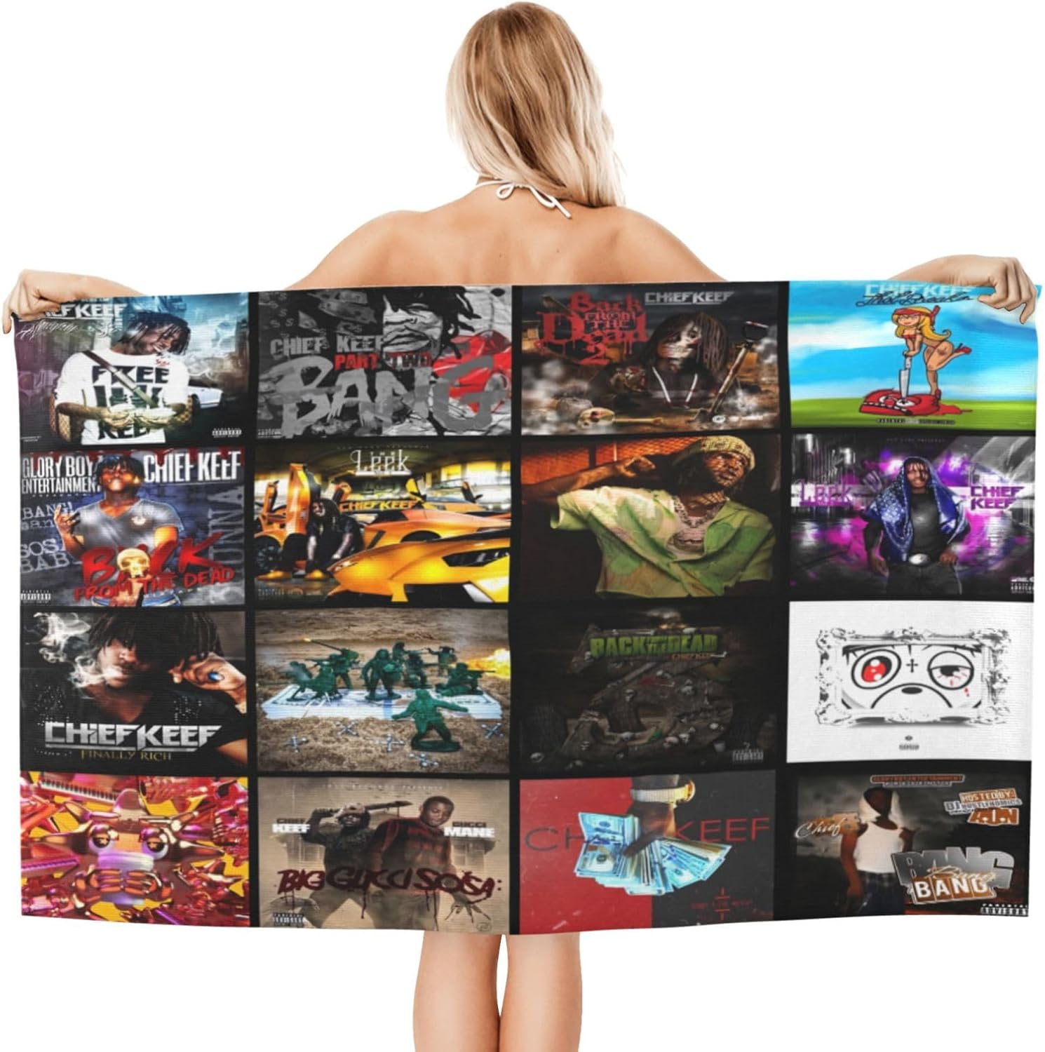 High-Quality Microfiber Bath TowelQuick Dry Beach Towels for HomeBathingPicnics etc