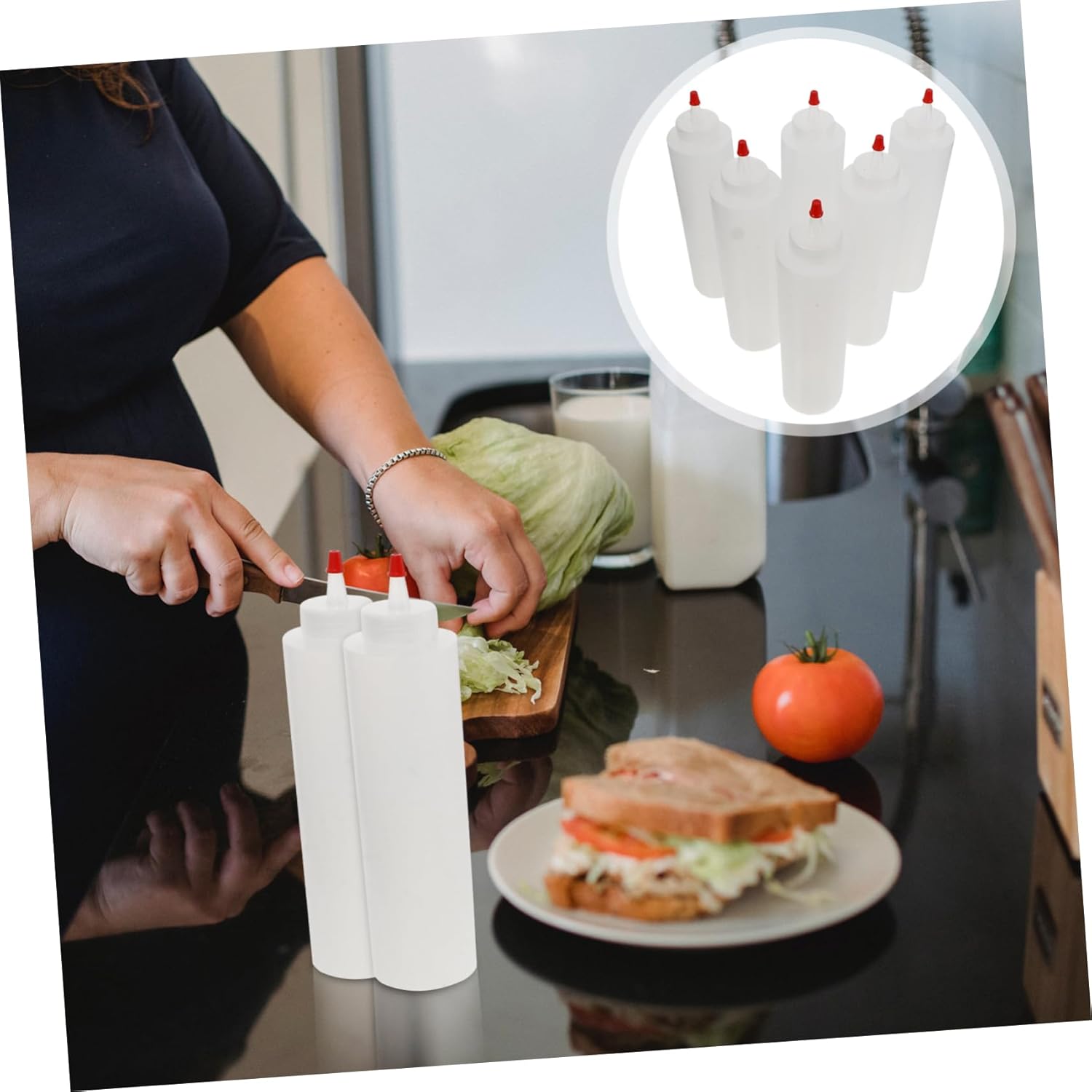 FELTECHELECTR Squeeze Bottle Set 6 Pcs