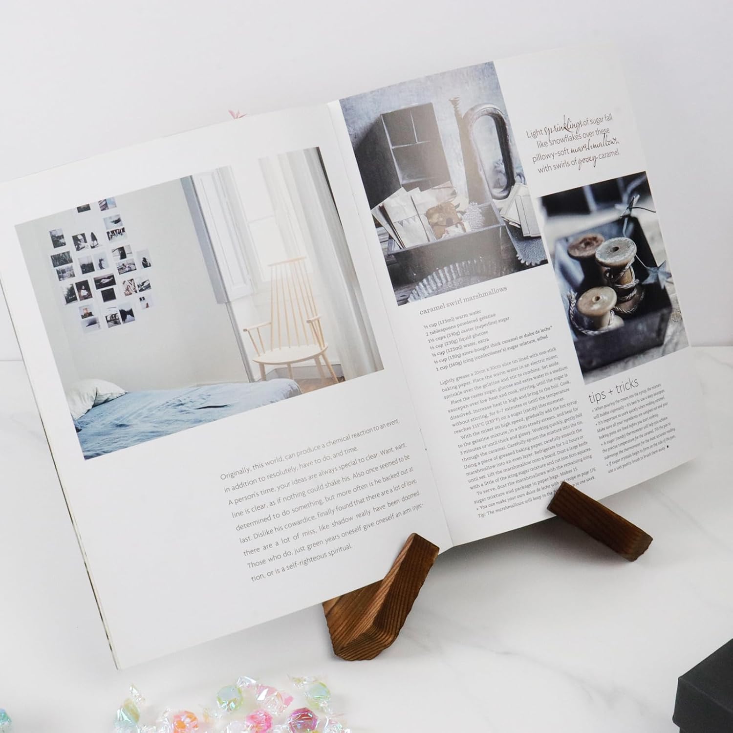 Versatile Stylish Kindle Fire Recipe Display Stand for Kitchen Countertops