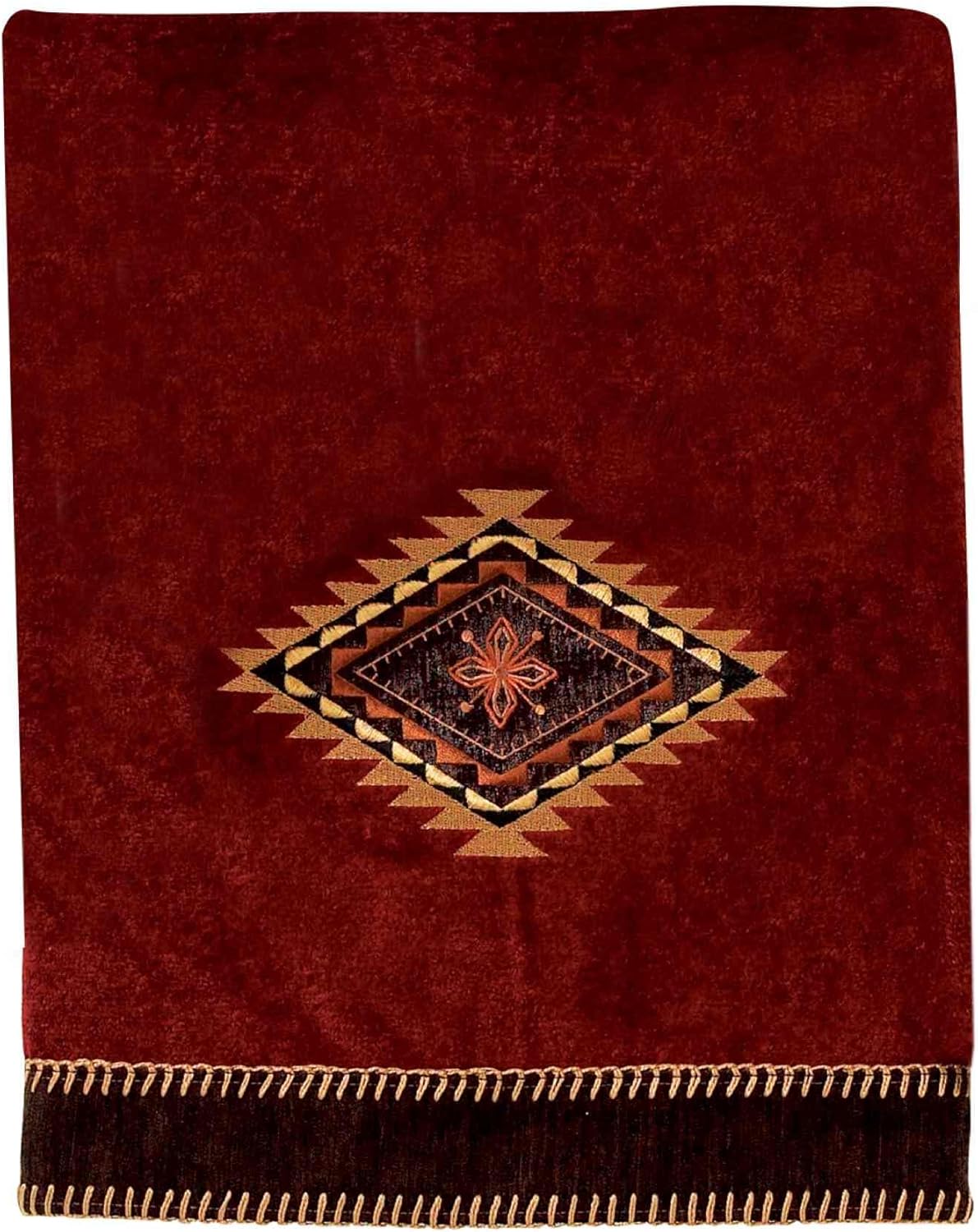 Avanti Linens Mojave Bath Towel Brick - Stunning Como Design for Chic Bathrooms
