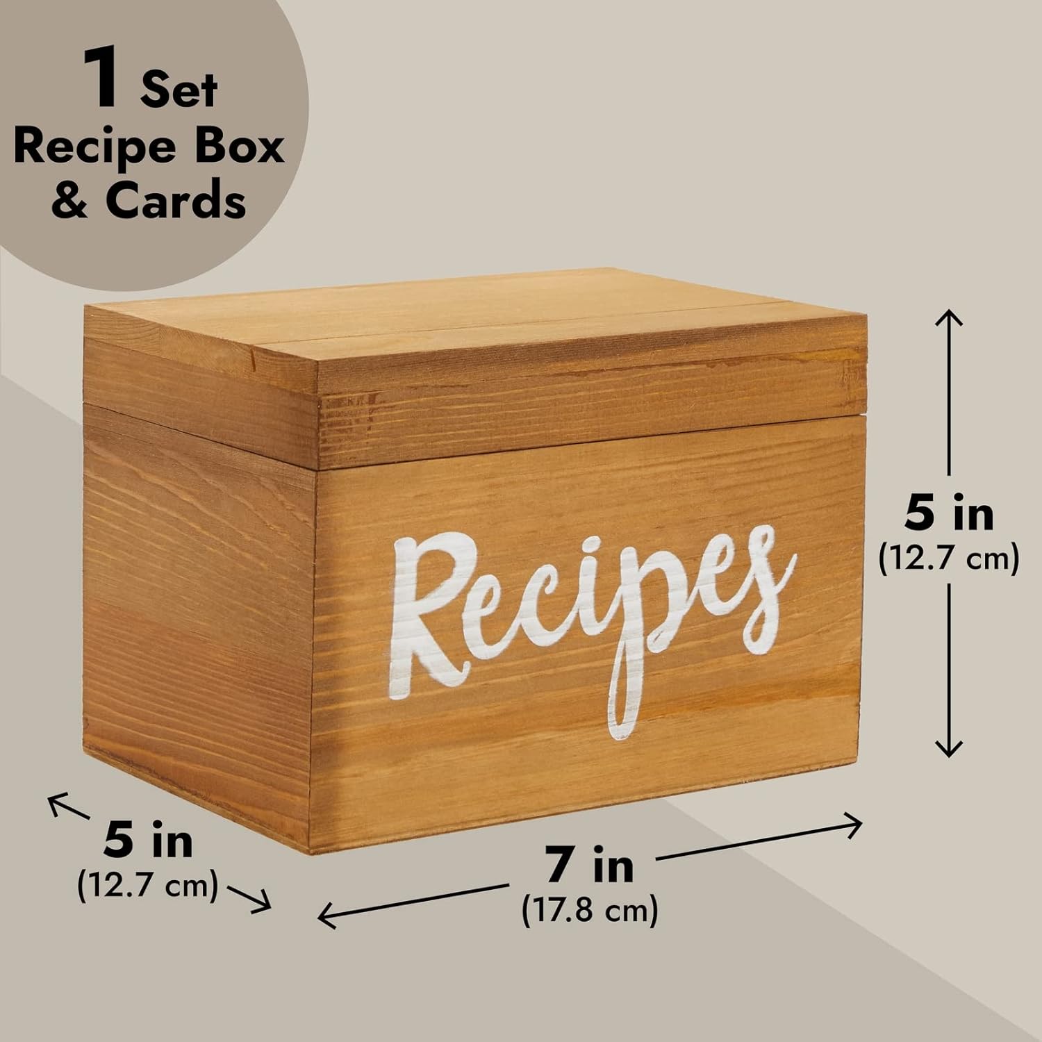 Juvale The Art of Keeping Recipes Perfectly Organized