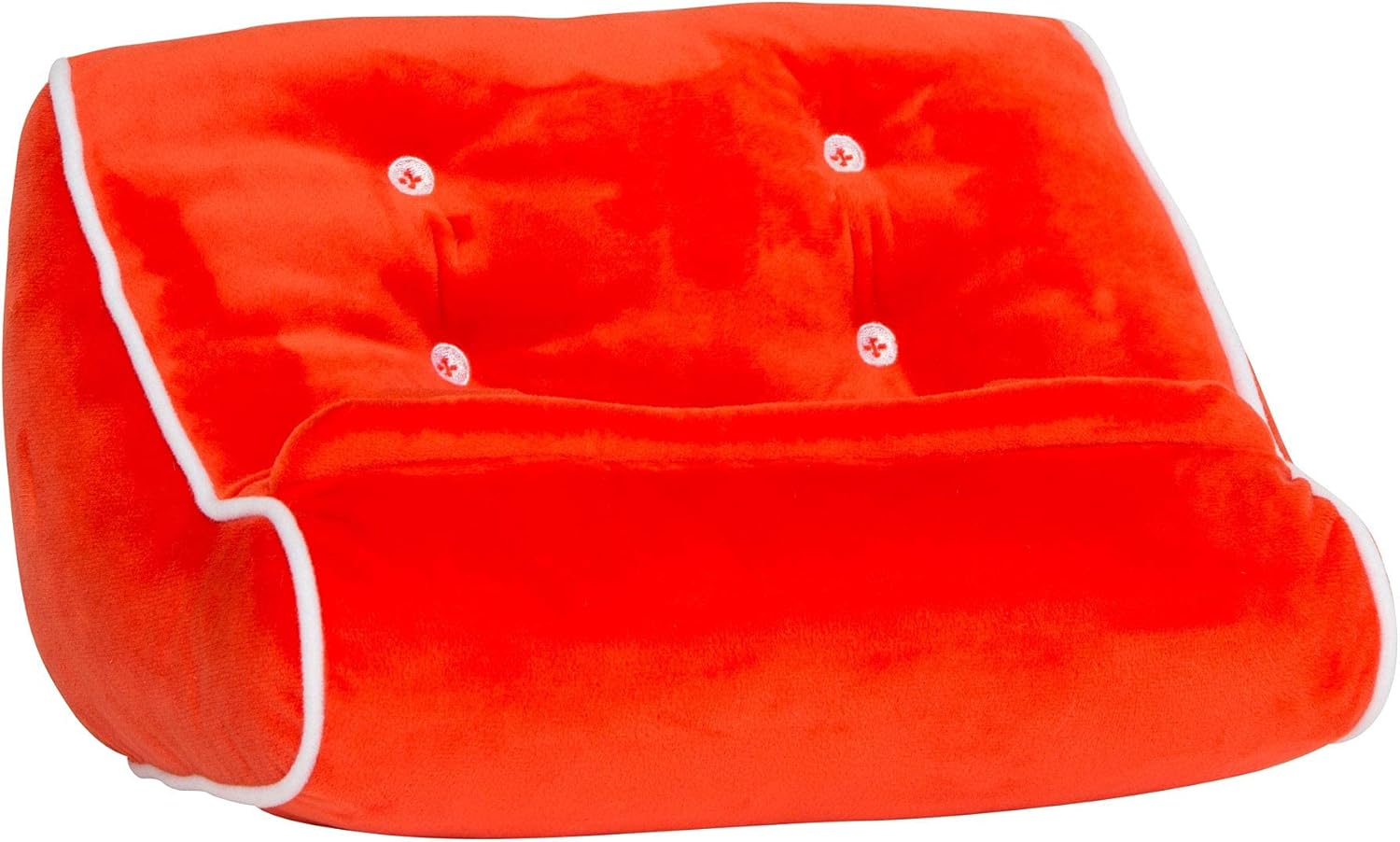 Book Couch Tablet Stand - red chair sturdily