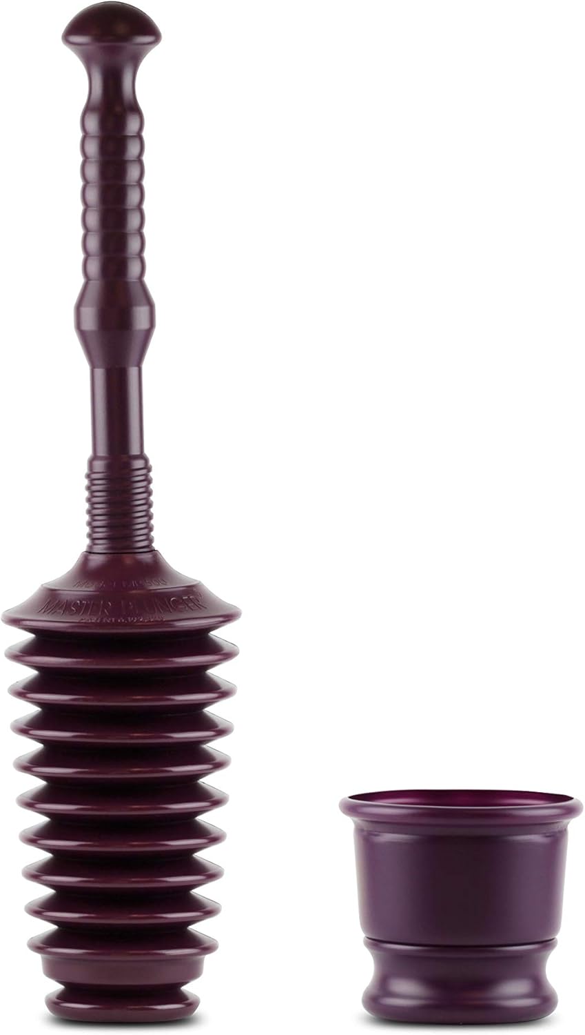 Master Plunger MP500-B Heavy Duty Toilet Plunger Kit