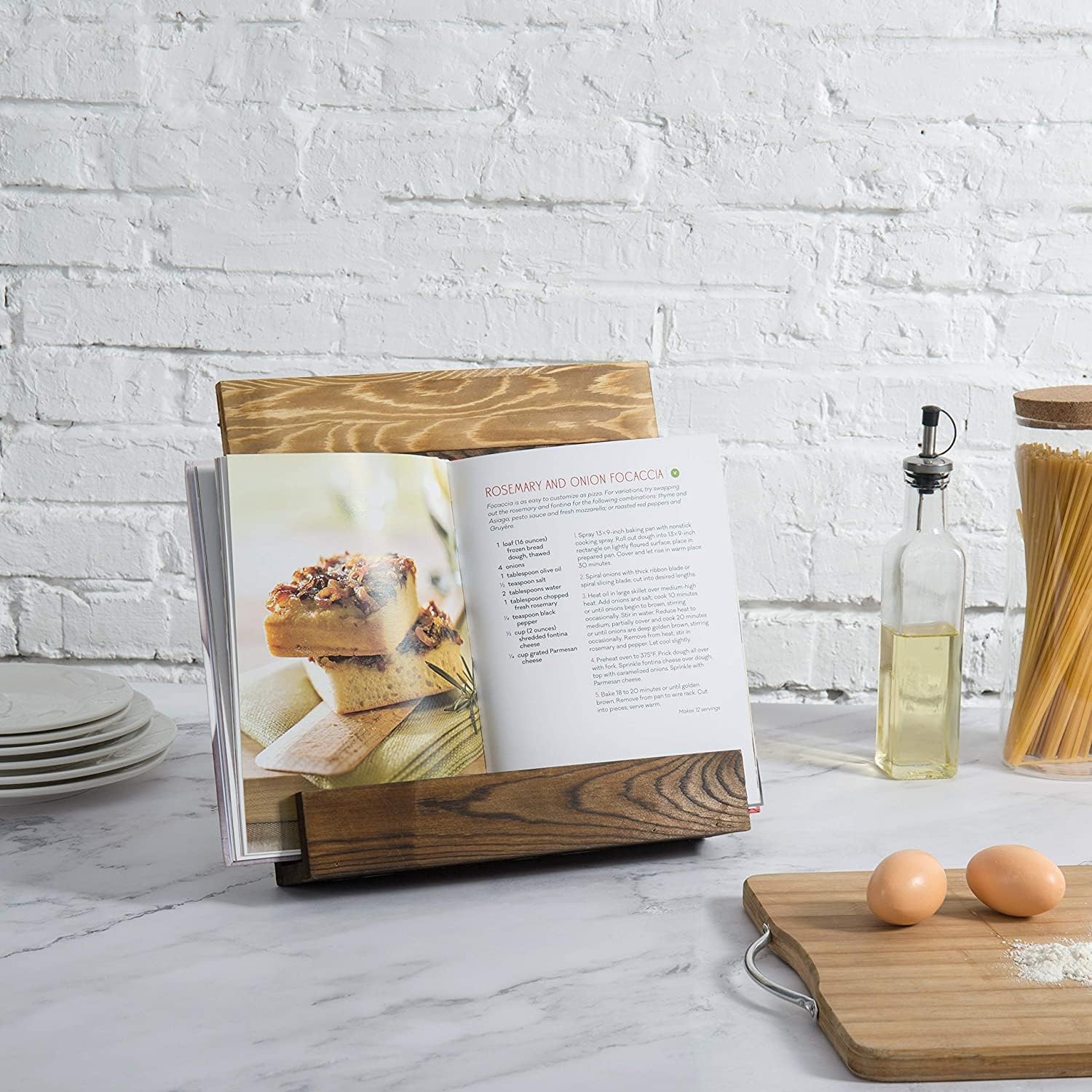Rustic BOOKStand for Kitchens