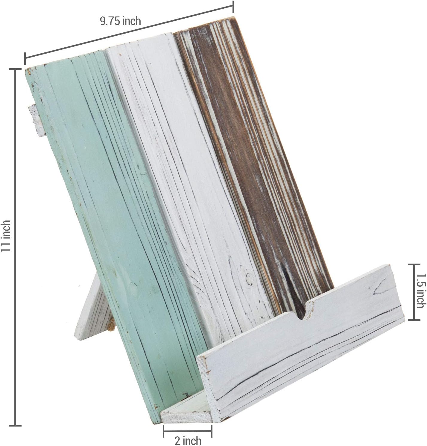 Stylish Rustic 3-tone Wooden Cooking Stand for Your Home Kitchen
