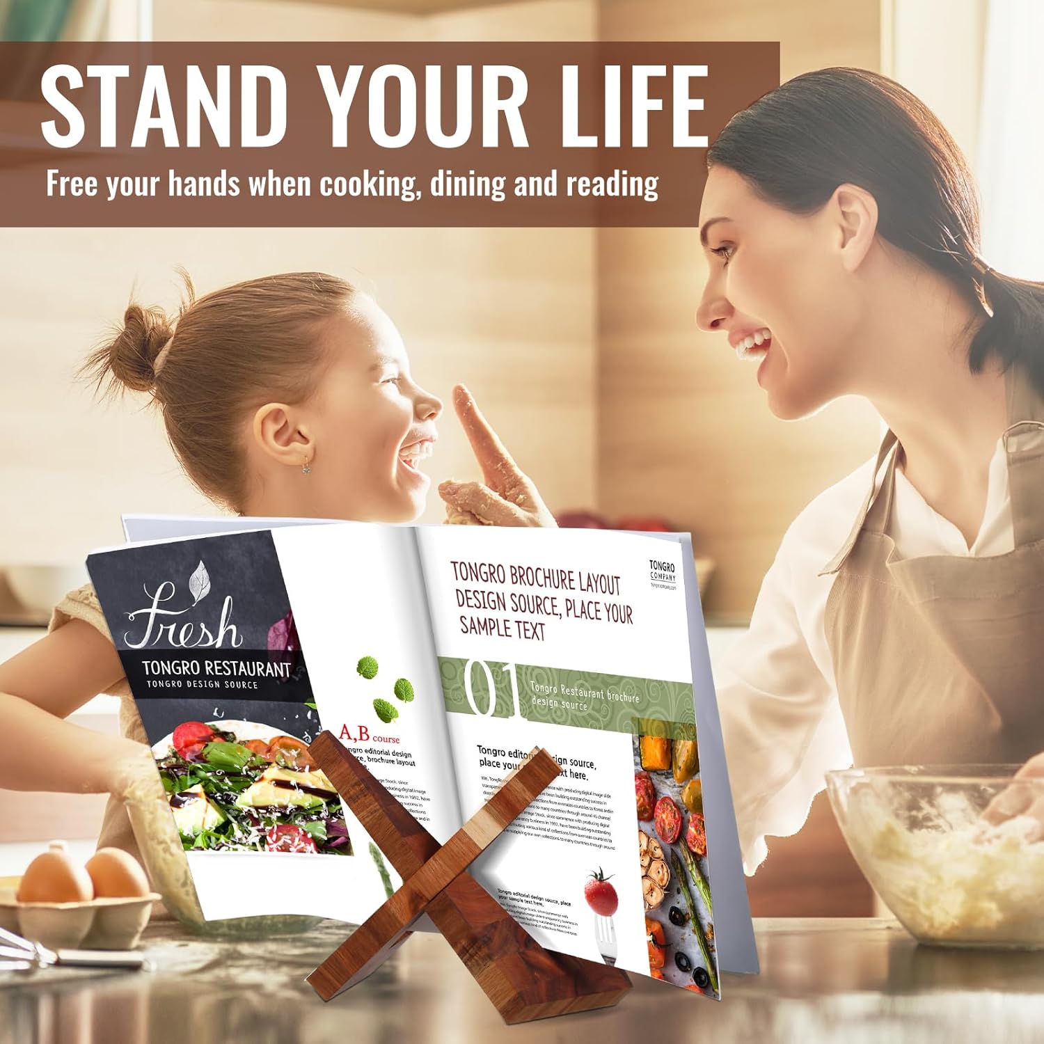 Sunnychicc ACacia Cooking Stand
