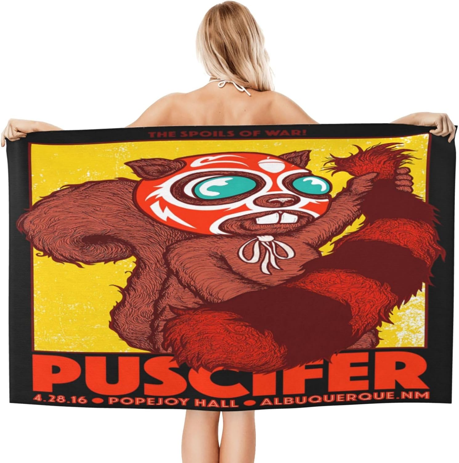 Quick-Dry Microfiber Beach Towels Printed 52x32