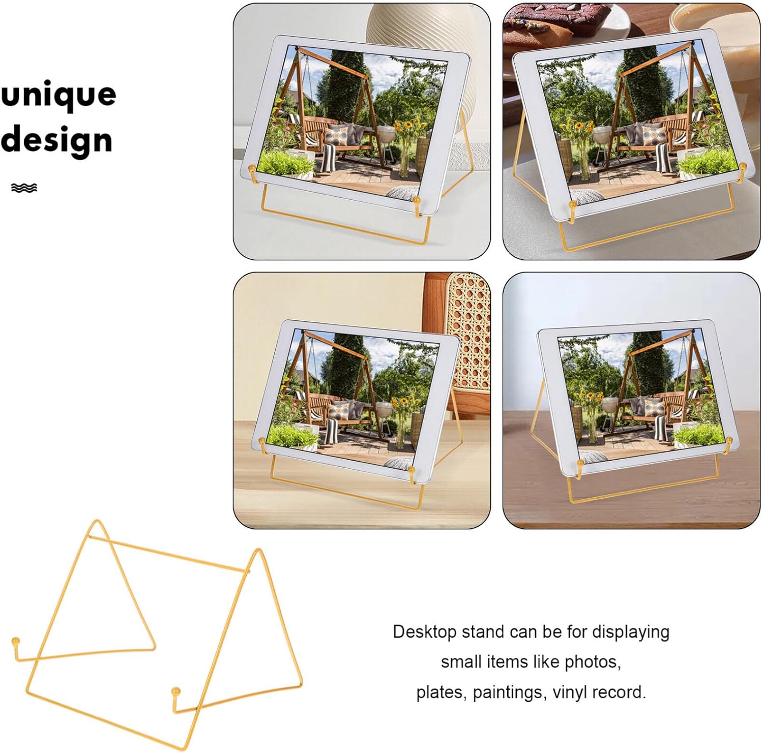 Sturdy Metal Reading Rest Book Holder