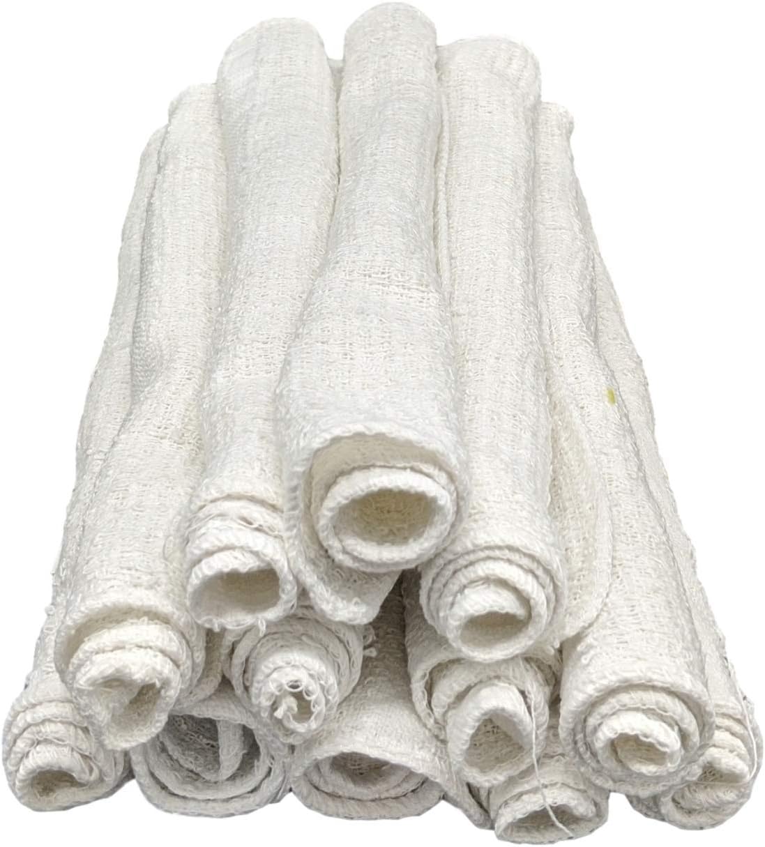 Marquis Mills 12x12 Reusable White Cotton Washcloths