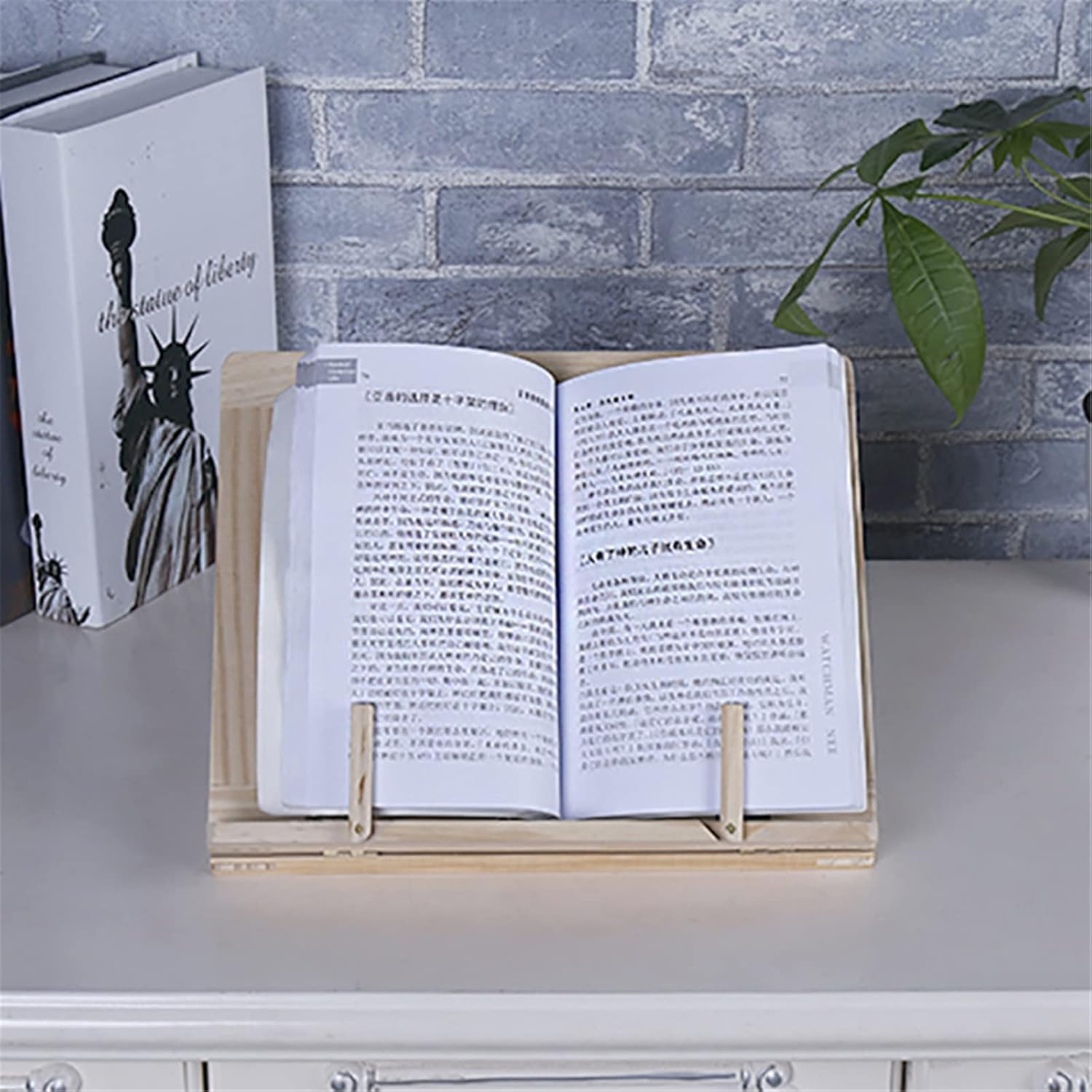 Adjustable Book Stand for Kitchen Office