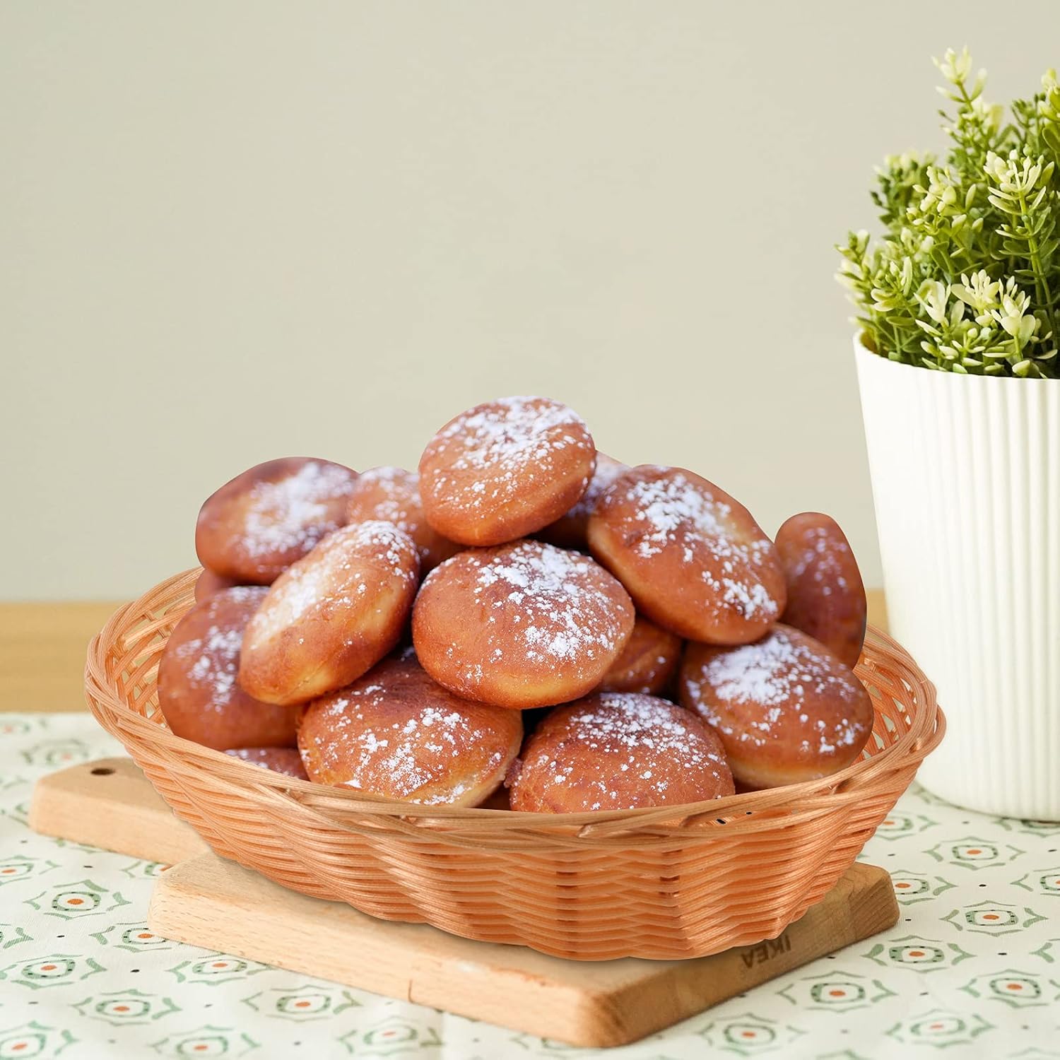 18-Piece Easy-to-Use Bread Baskets