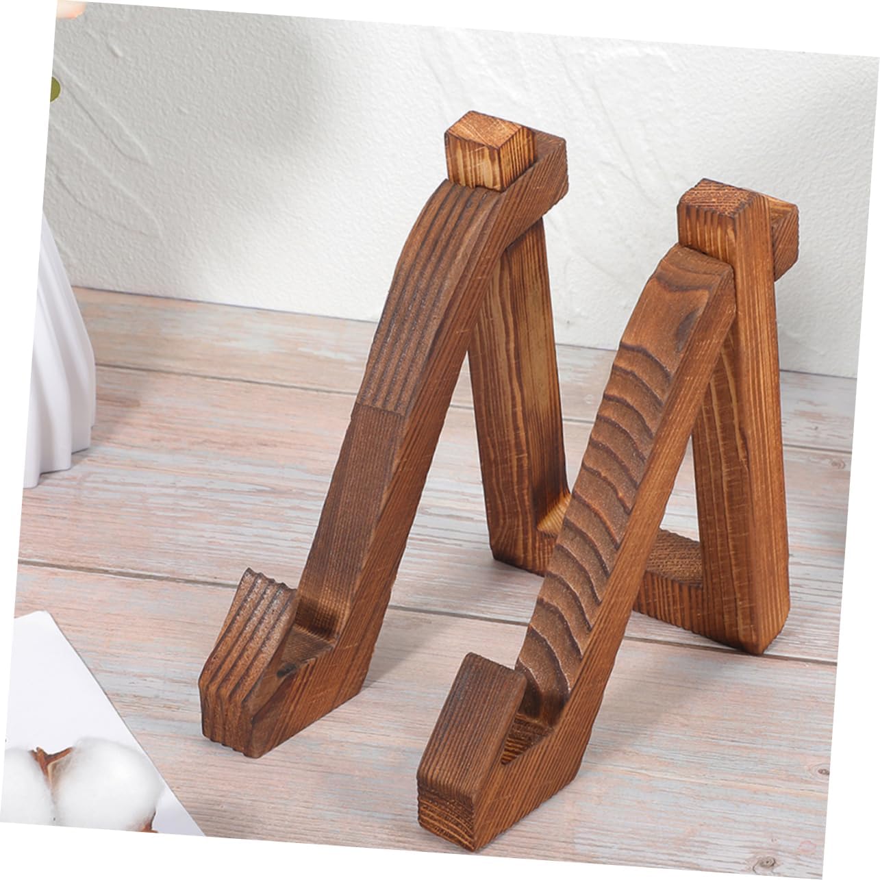 Zerodeko Wooden Menu Recipe Holder Stand