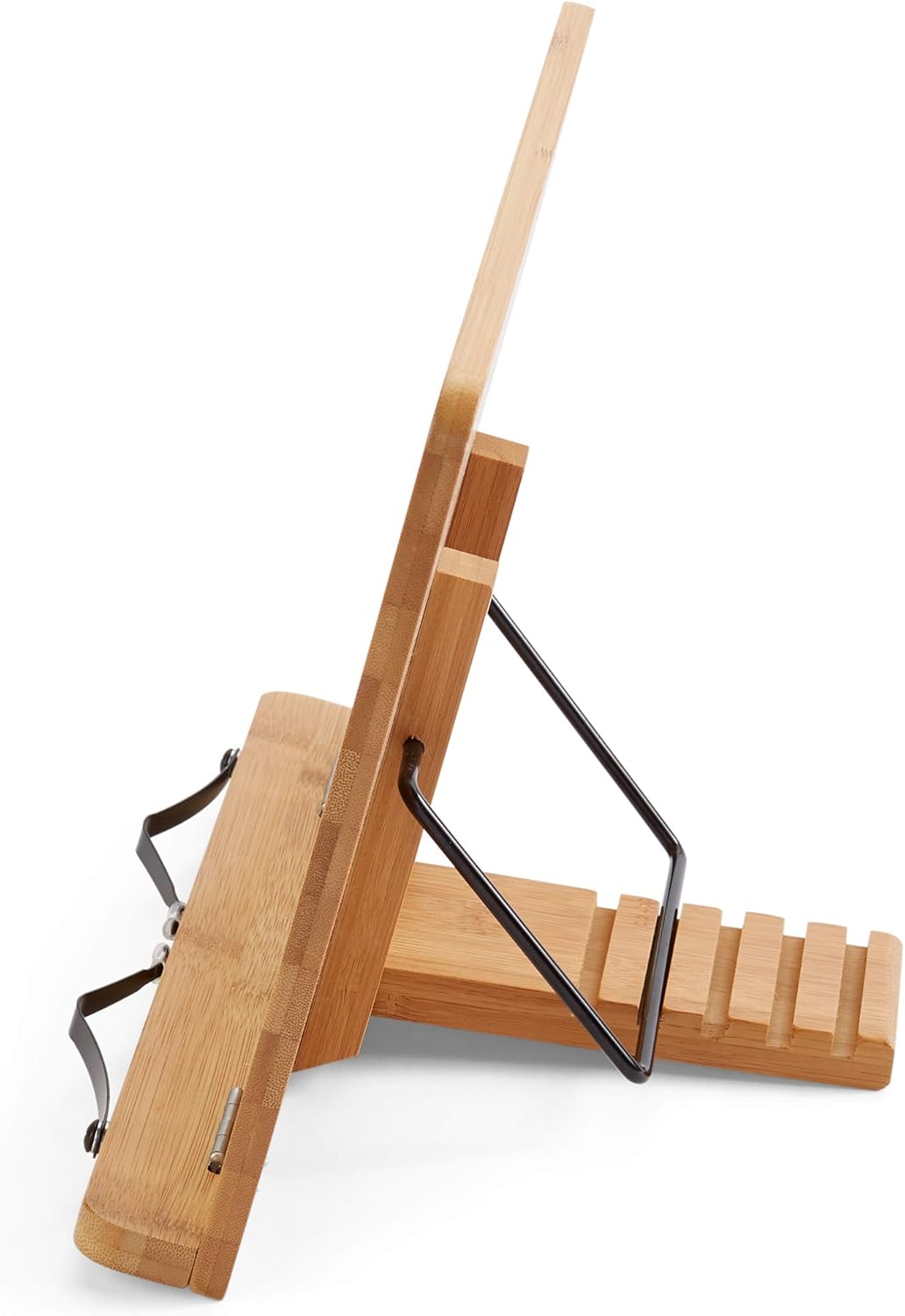 Bookaholic Bamboo Book Stand Eco-Friendly Portable and Durable