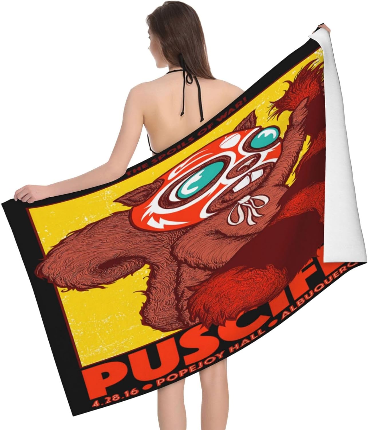Quick-Dry Microfiber Beach Towels Printed 52x32