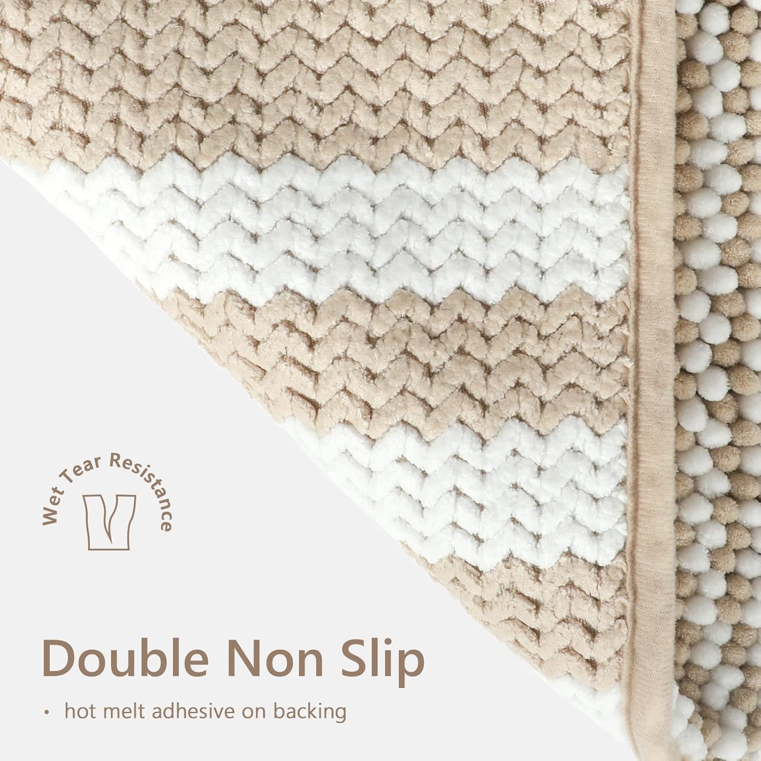 Tindbea FluffySoft Bath Mat Set